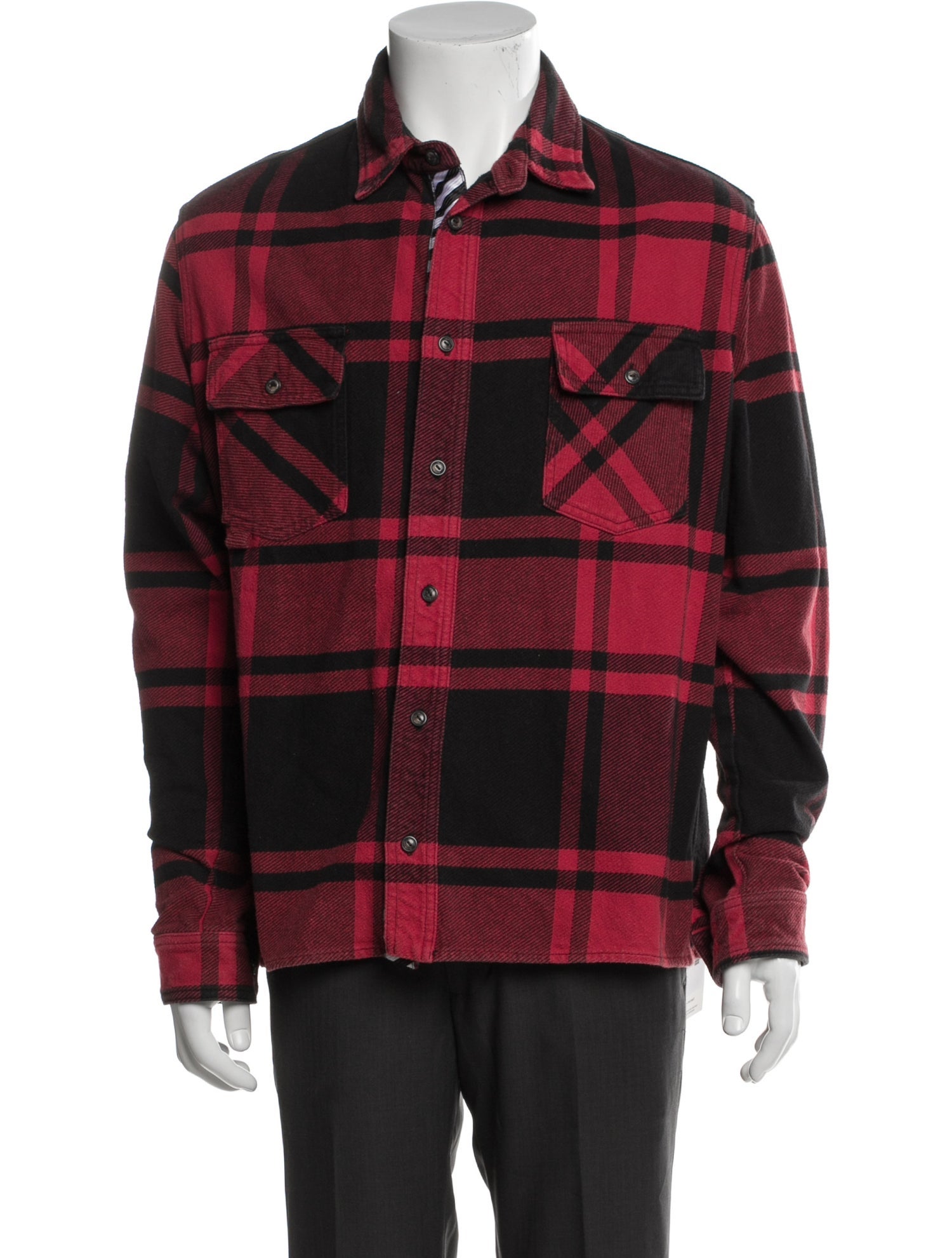 Off-White 2019 Plaid Print Jacket