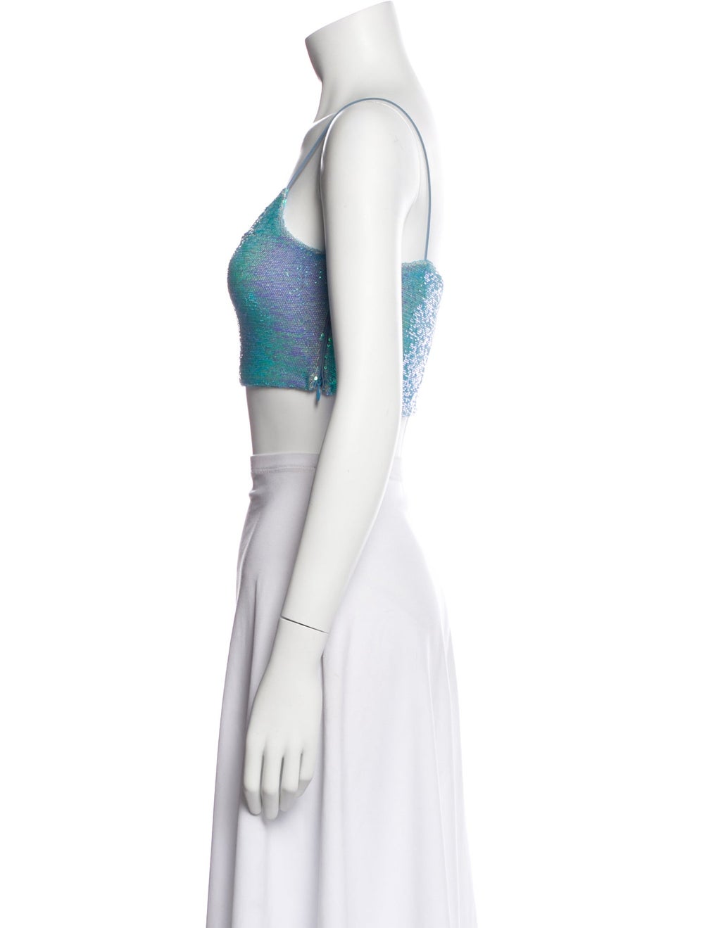 Off-White 2020 Patterned Crop Top - image 2