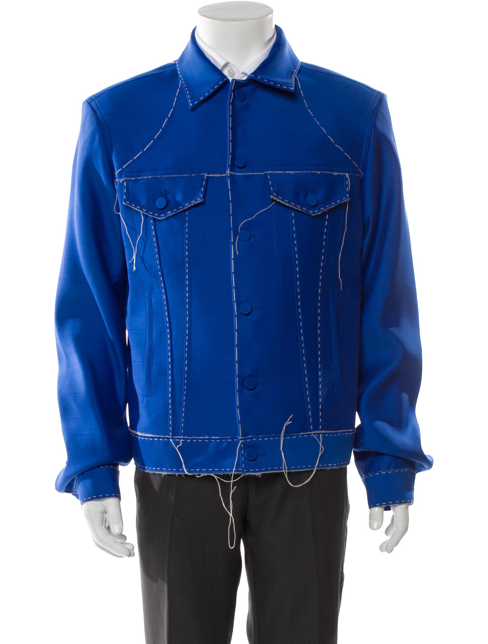 Off-White 2023 Virgin Wool Denim Jacket