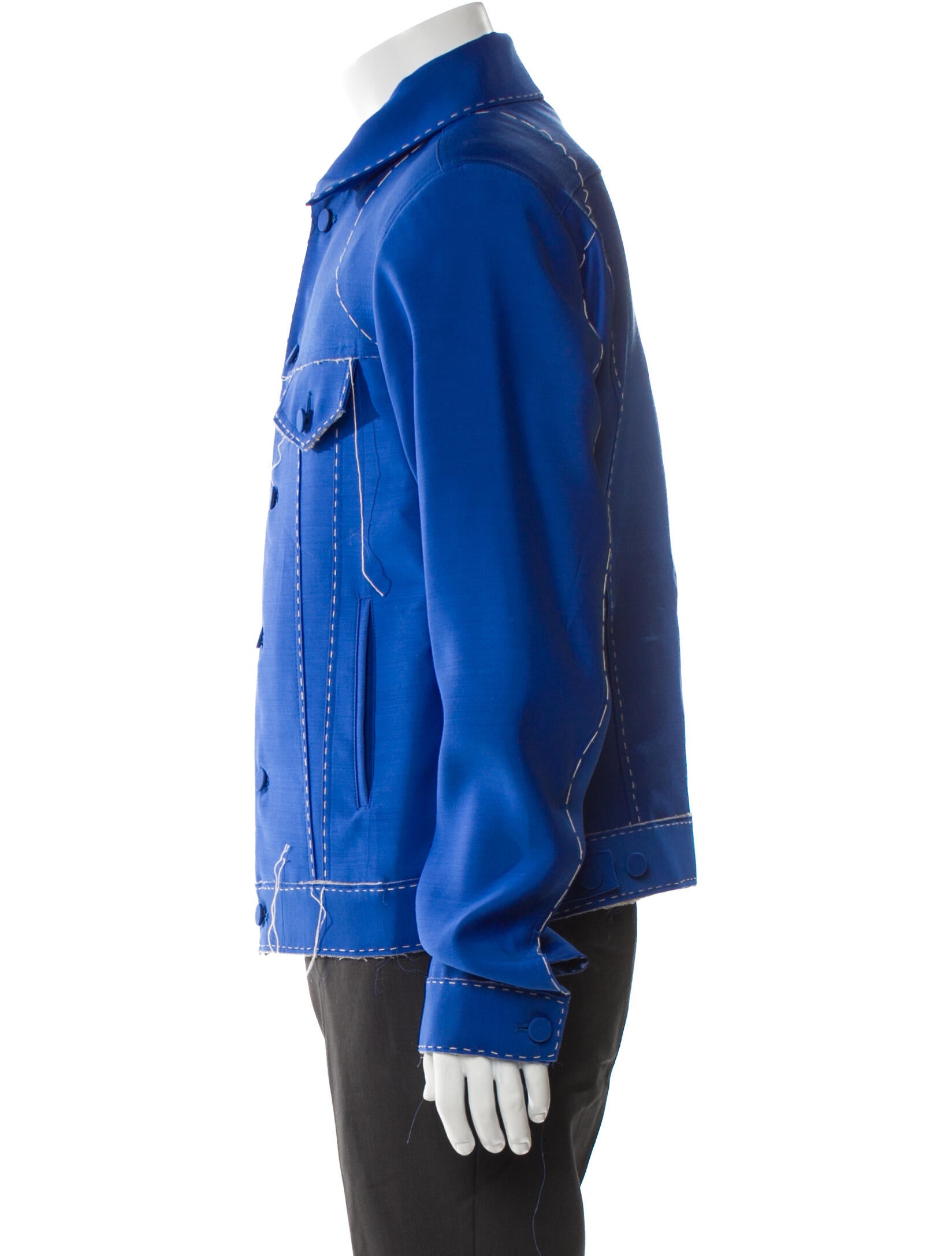 Off-White 2023 Virgin Wool Denim Jacket