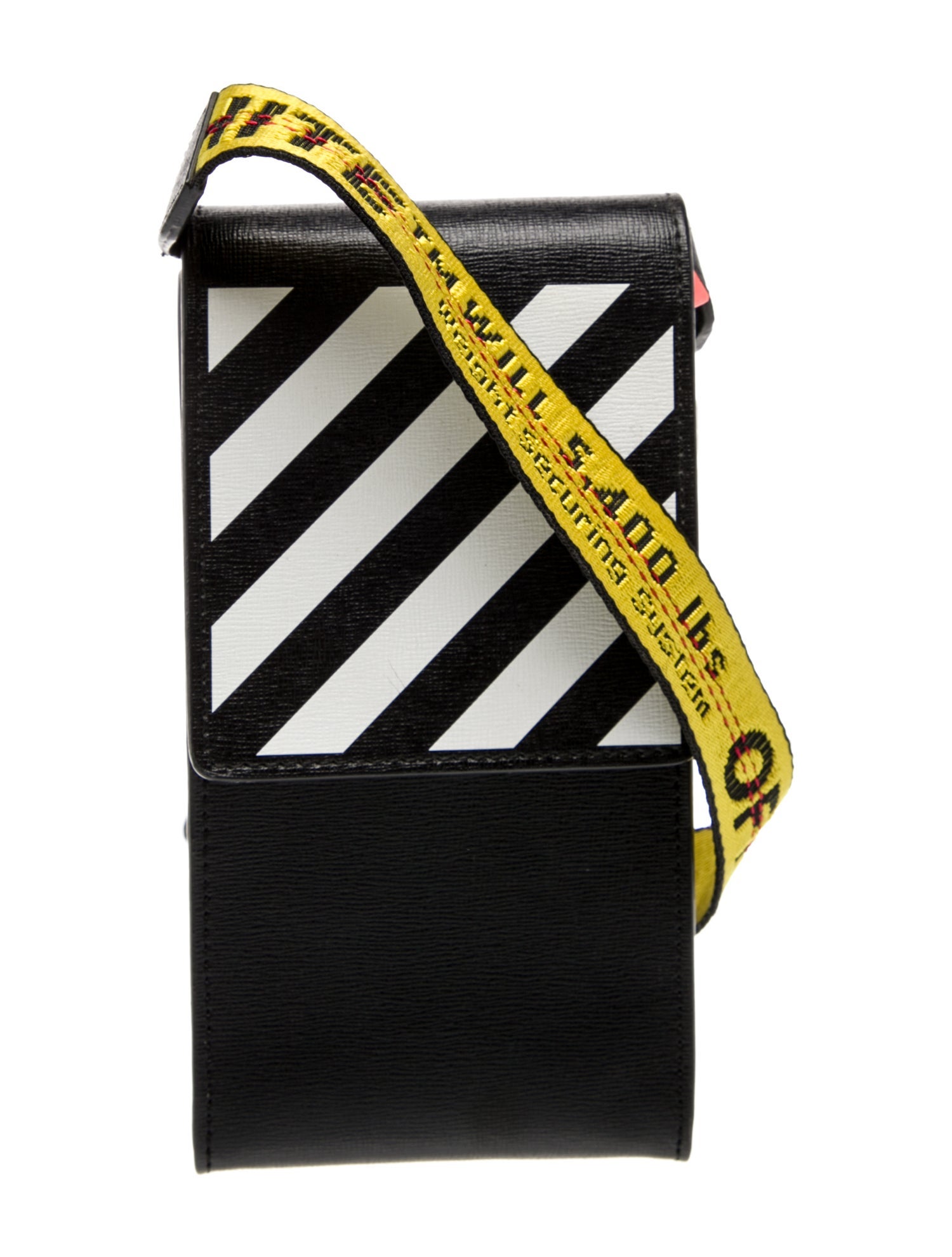 Off-White Binder Diagonal Saff Phone Holder