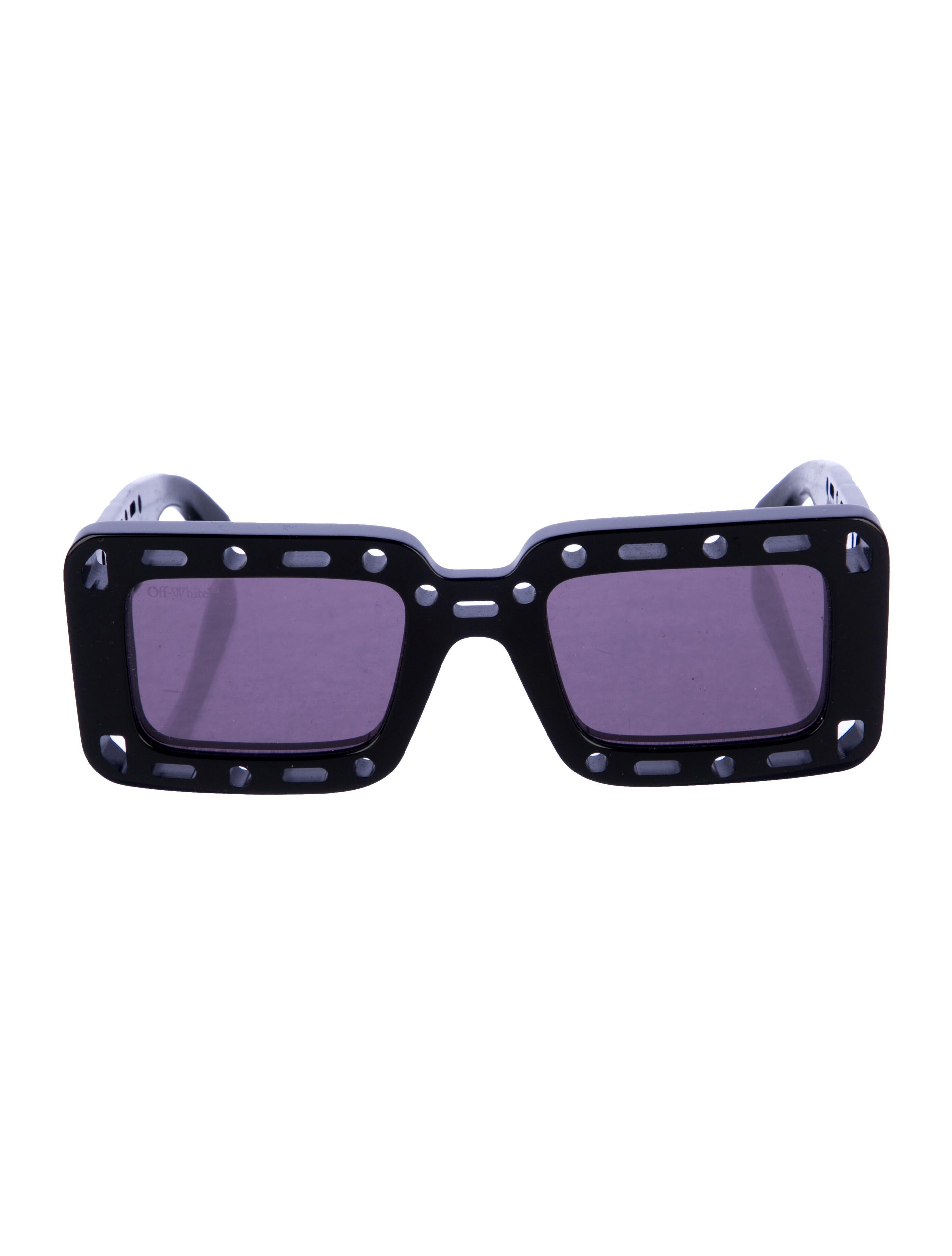 Off-White Square Tinted Sunglasses