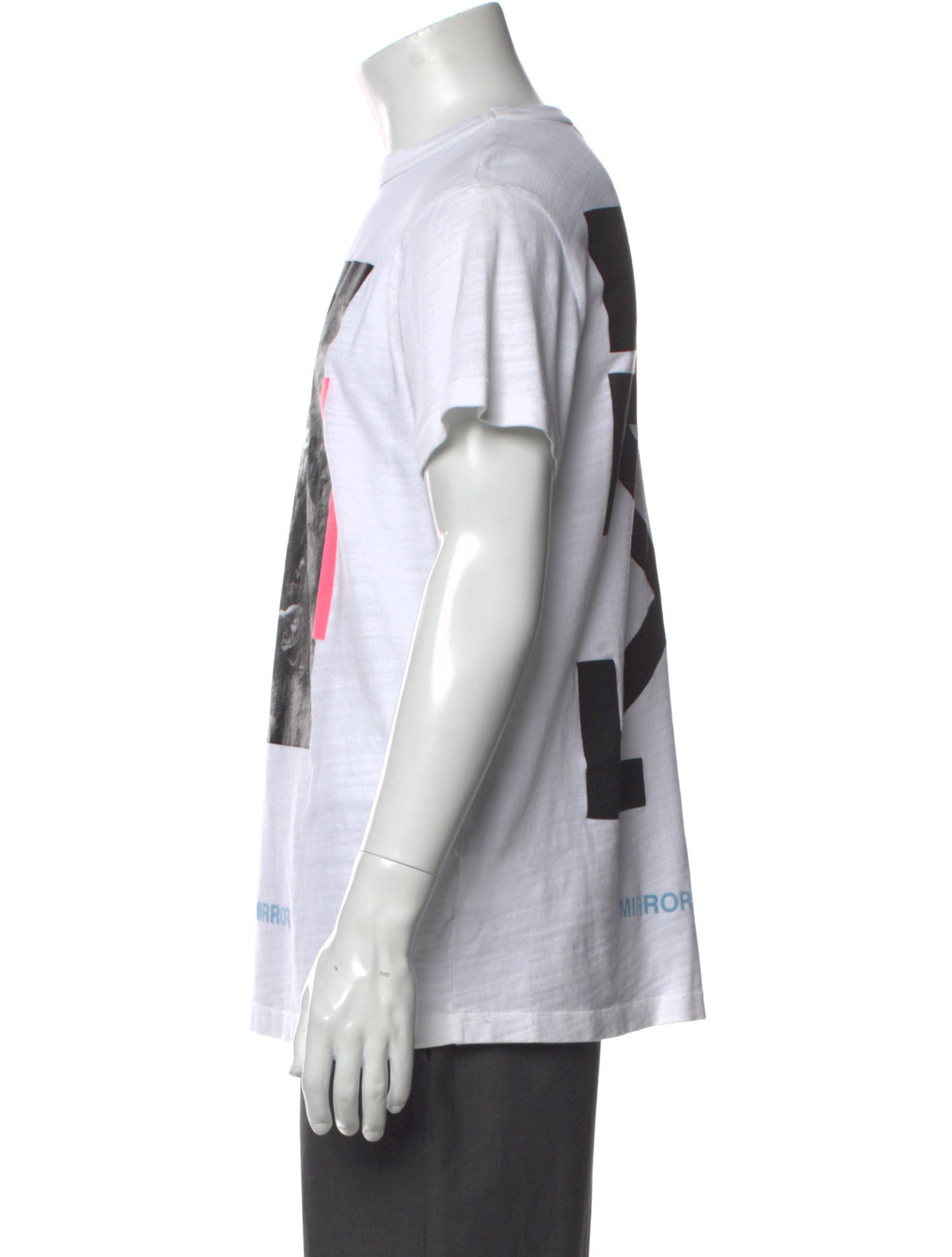 Off-White Mirror Mirror Caravaggio Graphic Print T-Shirt