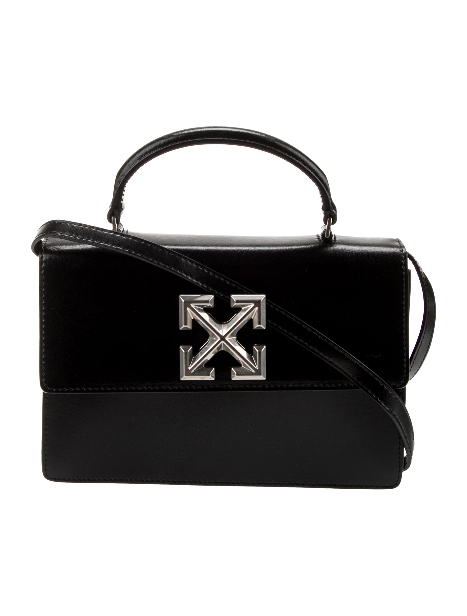 Off-White Leather Jitney 1.4