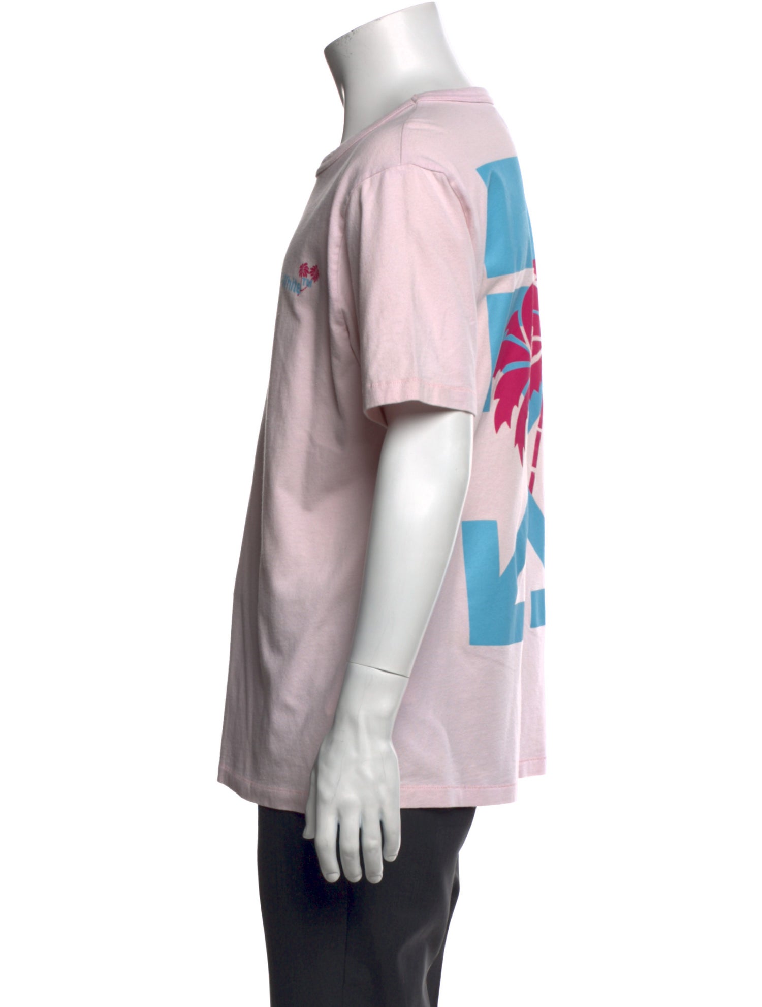 Off-White Graphic Print Crew Neck T-Shirt