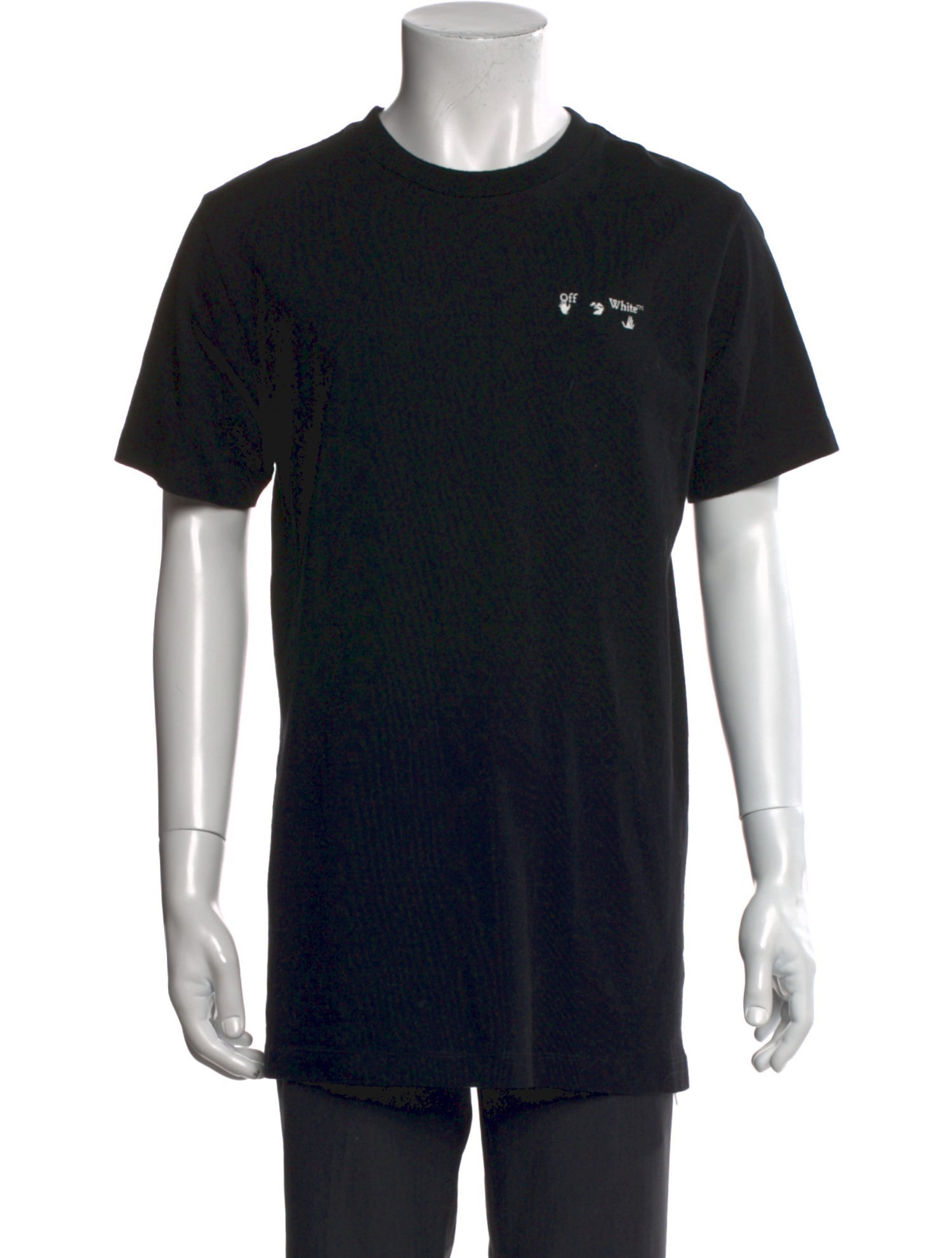 Off-White Graphic Print Crew Neck T-Shirt