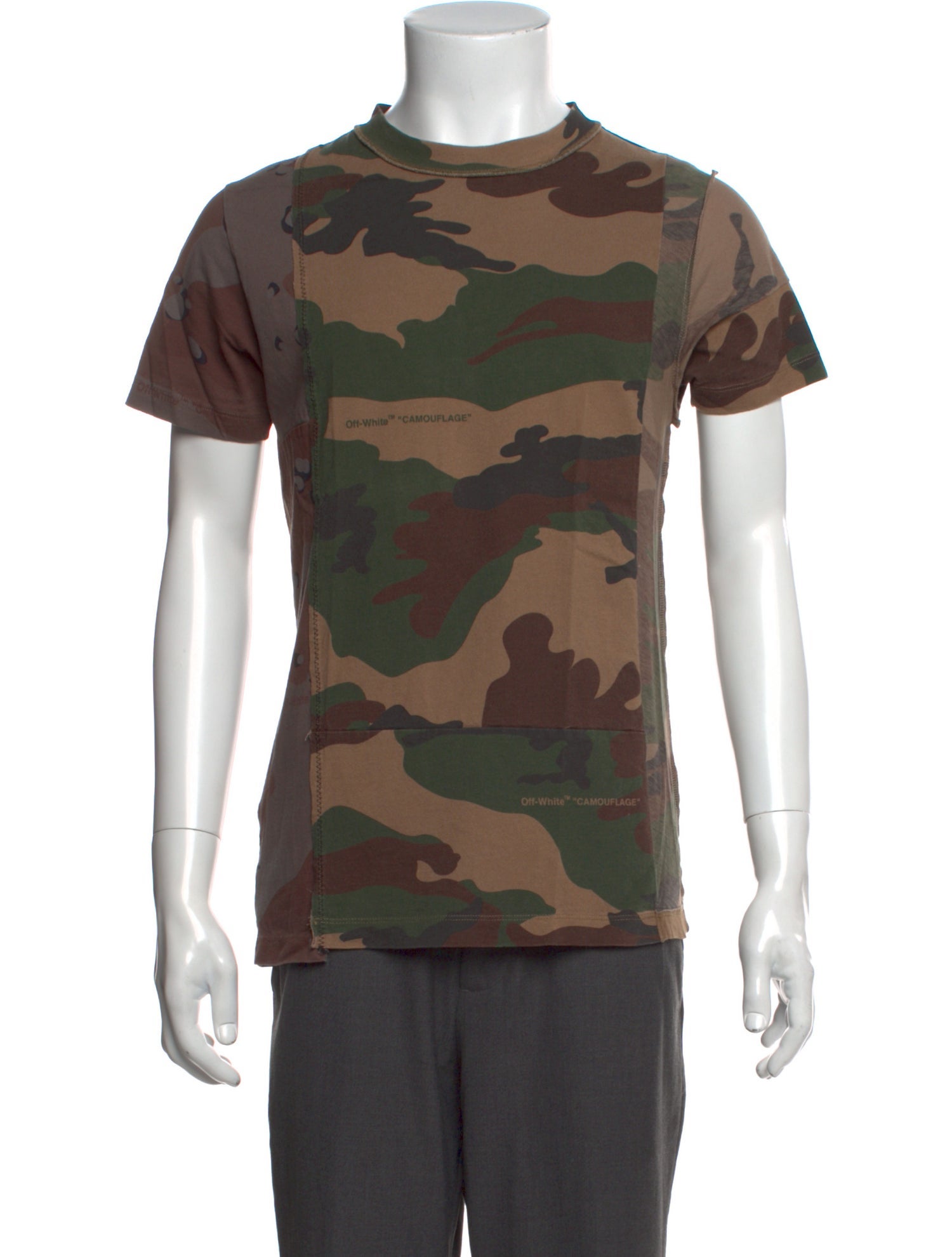 Off-White 2018 Camo Arrows T-Shirt