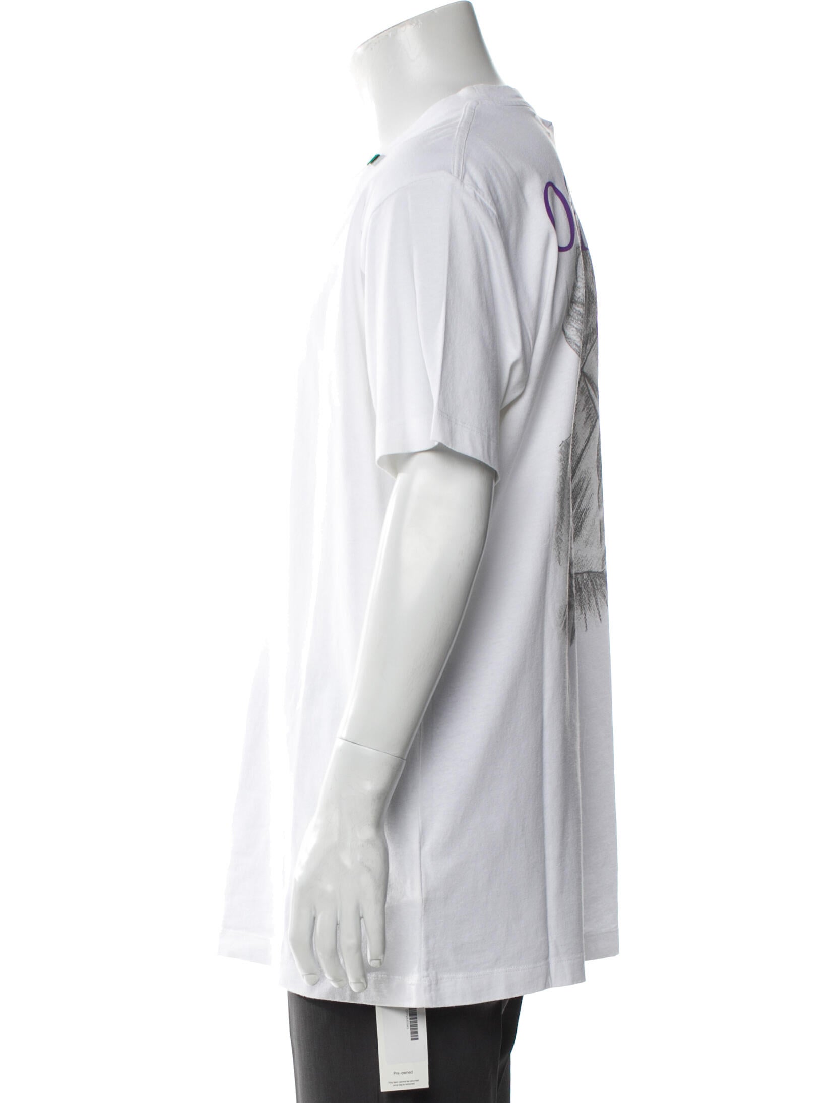 Off-White 2020 2020 Pencil Kiss T-Shirt T-Shirt