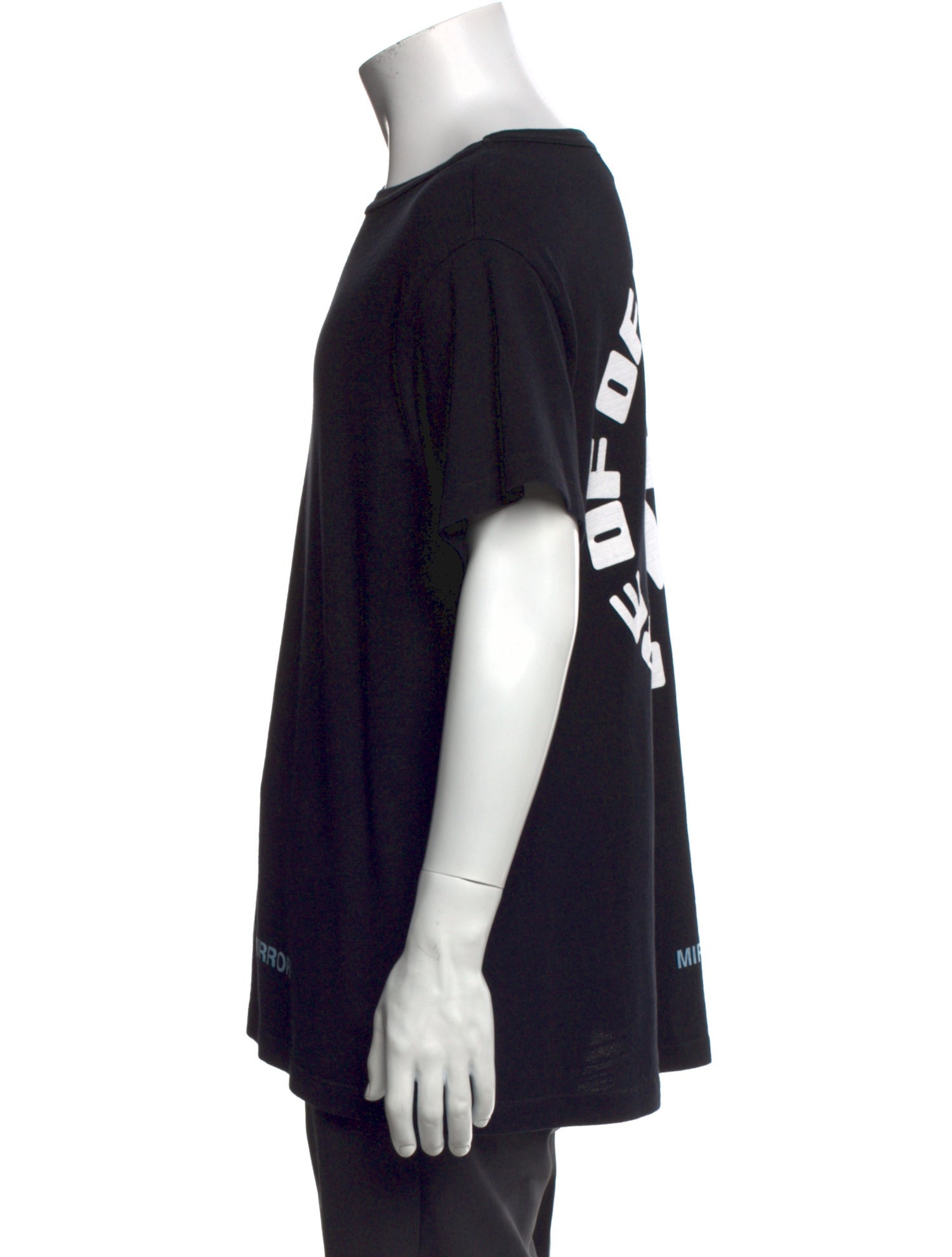 Off-White Signature Logo Mirror Mirror T-Shirt