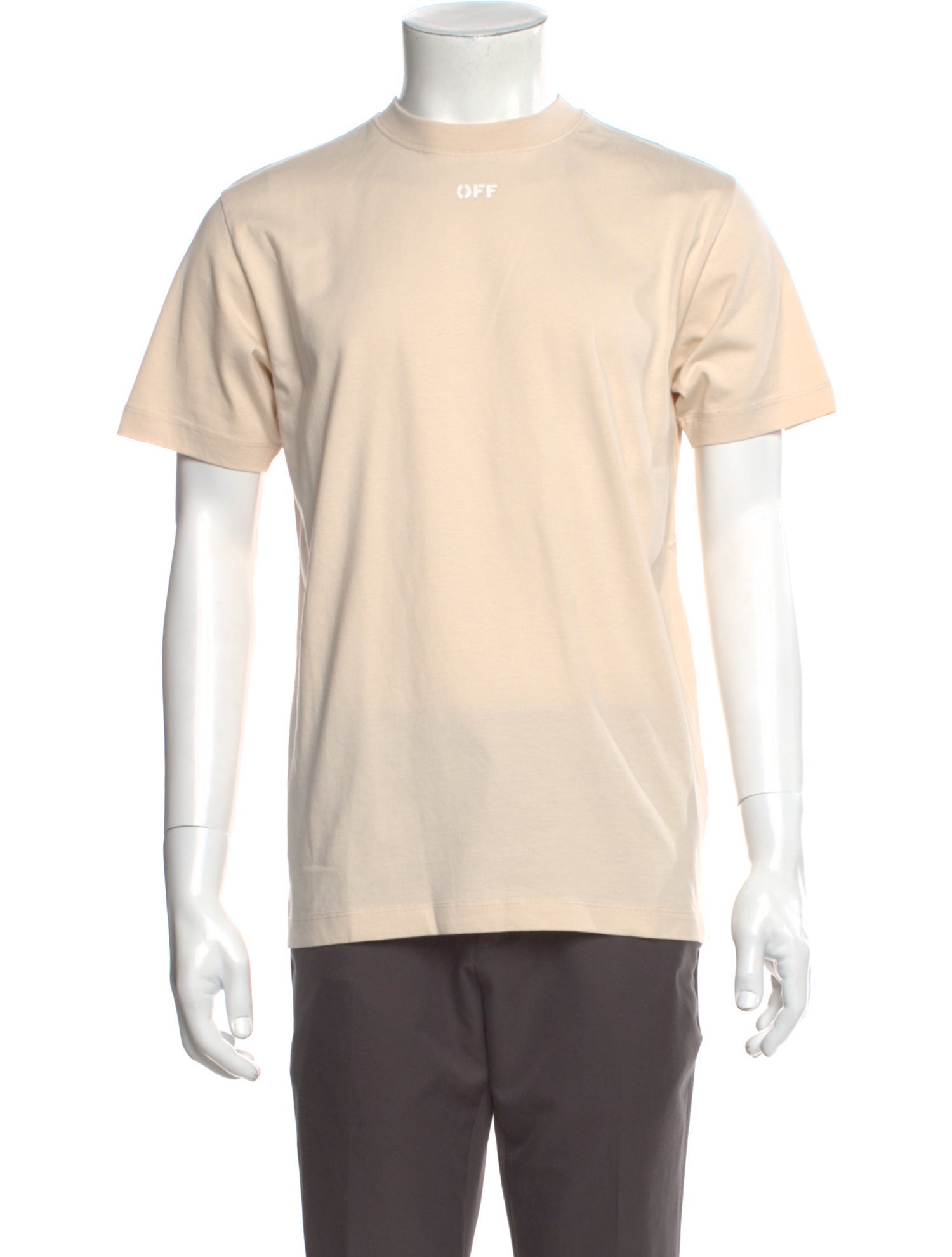 Off-White Crew Neck Short Sleeve T-Shirt w/ Tags