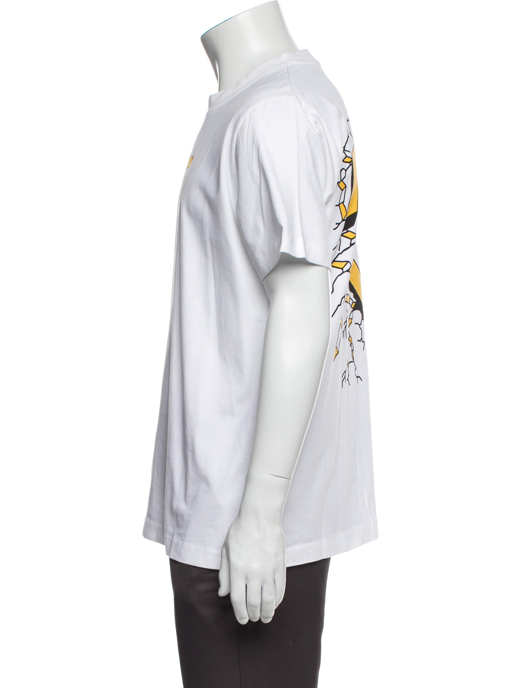 Off-White Signature Logo Graphic Print T-Shirt w/ Tags