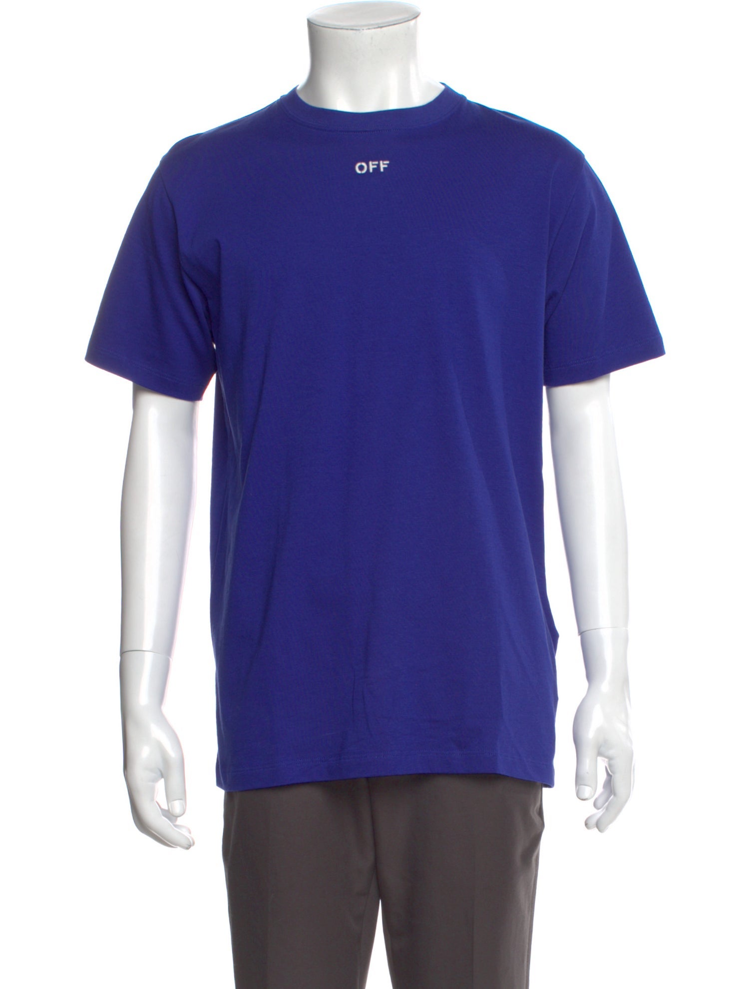 Off-White Graphic Print Crew Neck T-Shirt w/ Tags