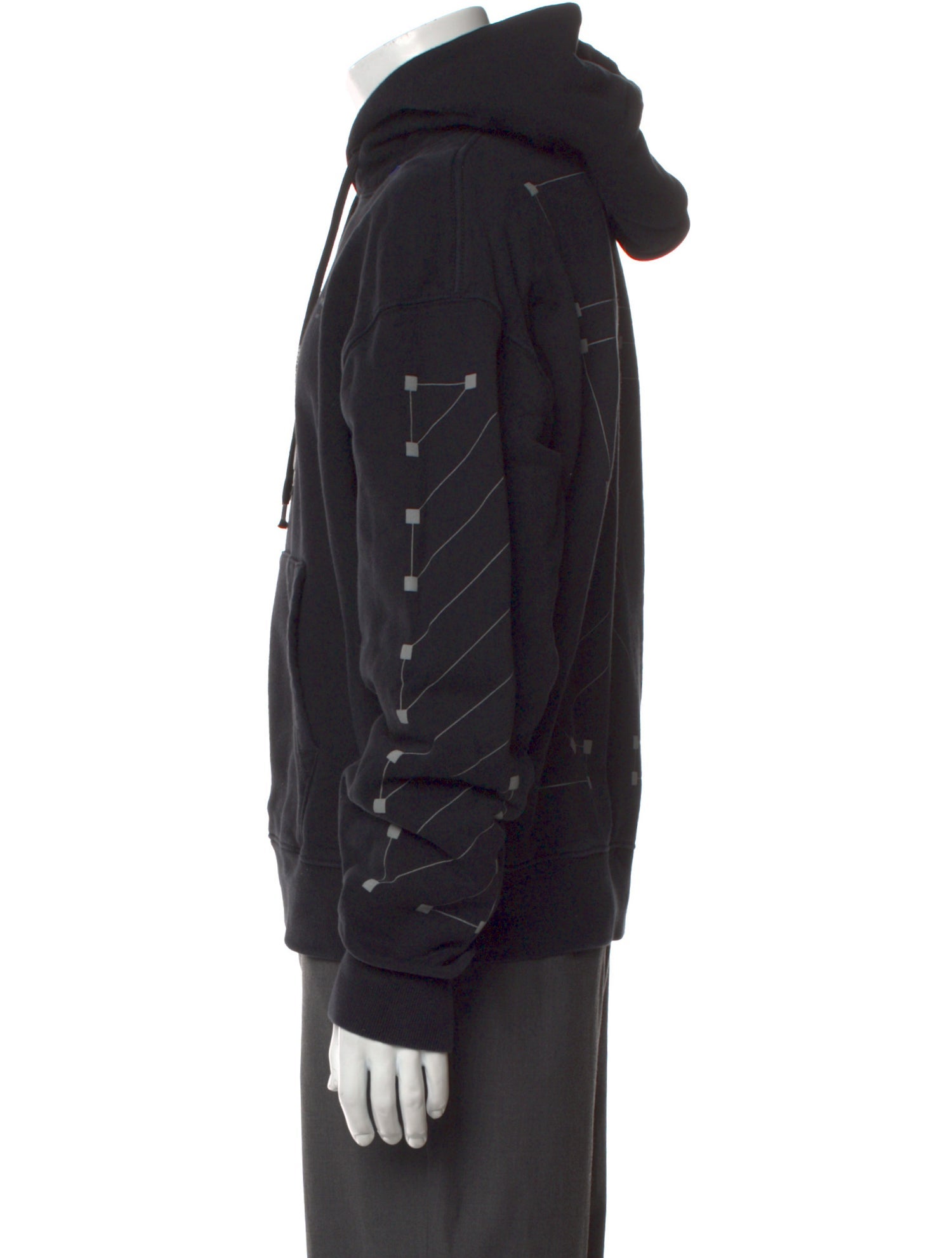 Off-White Turtleneck Long Sleeve Pullover