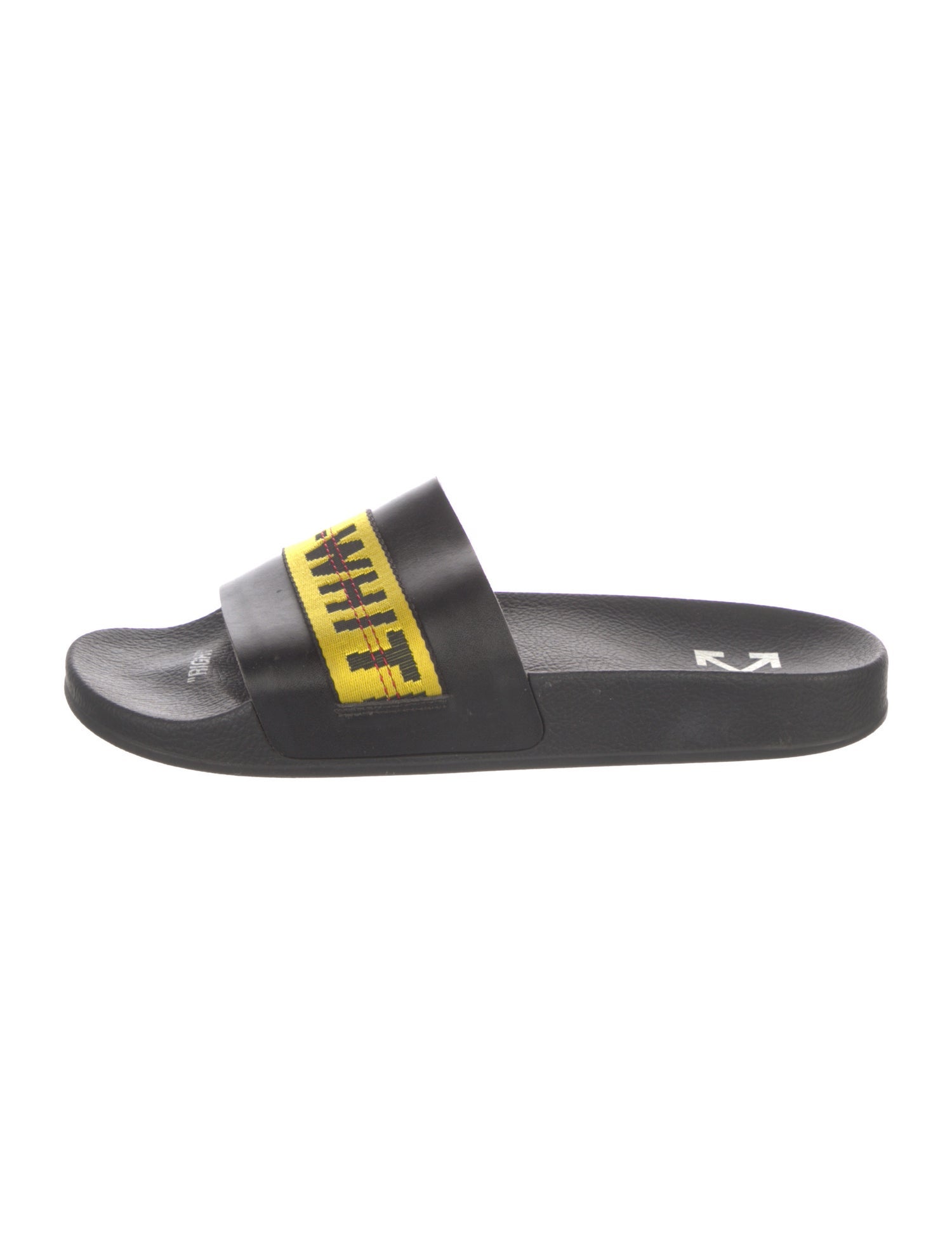 Off-White Industrial Rubber Slides
