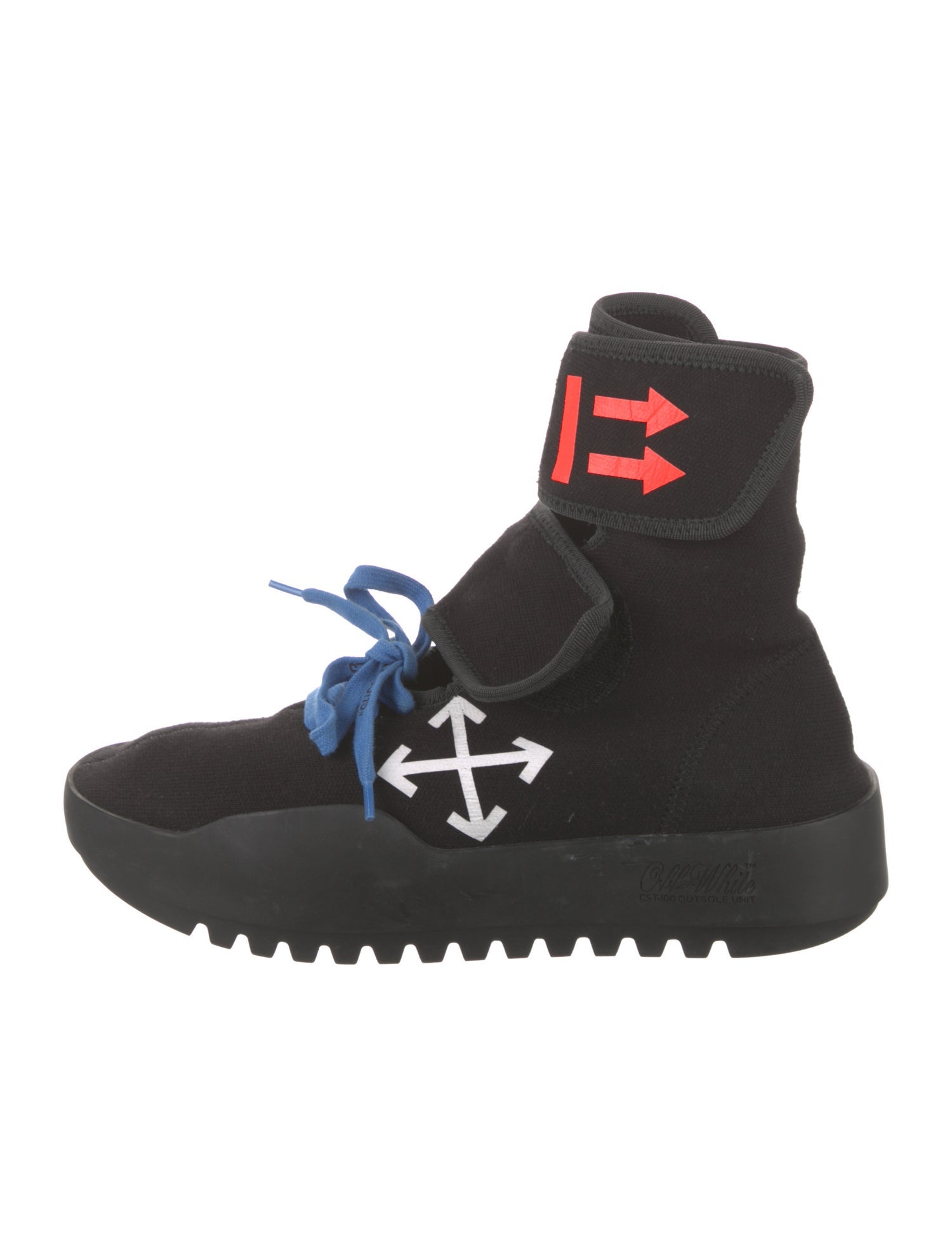 Off-White Moto Wrap Sock Sneakers