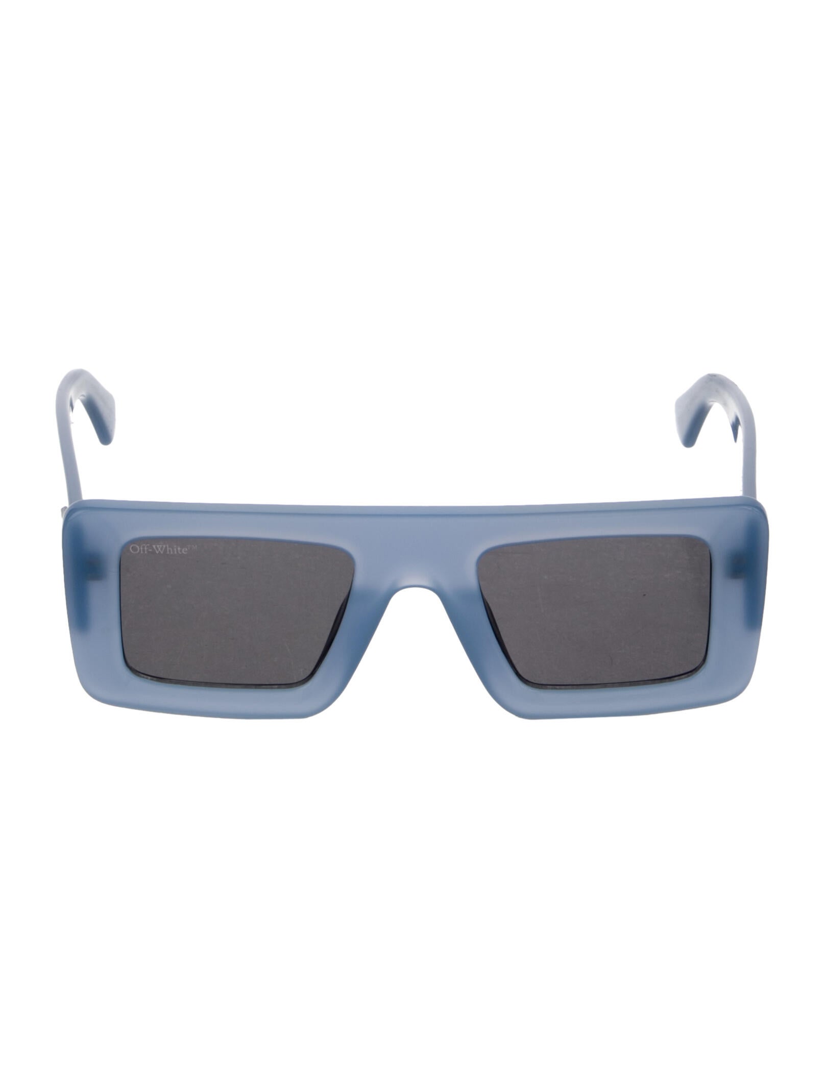 Off-White Oversize Mirrored Sunglasses