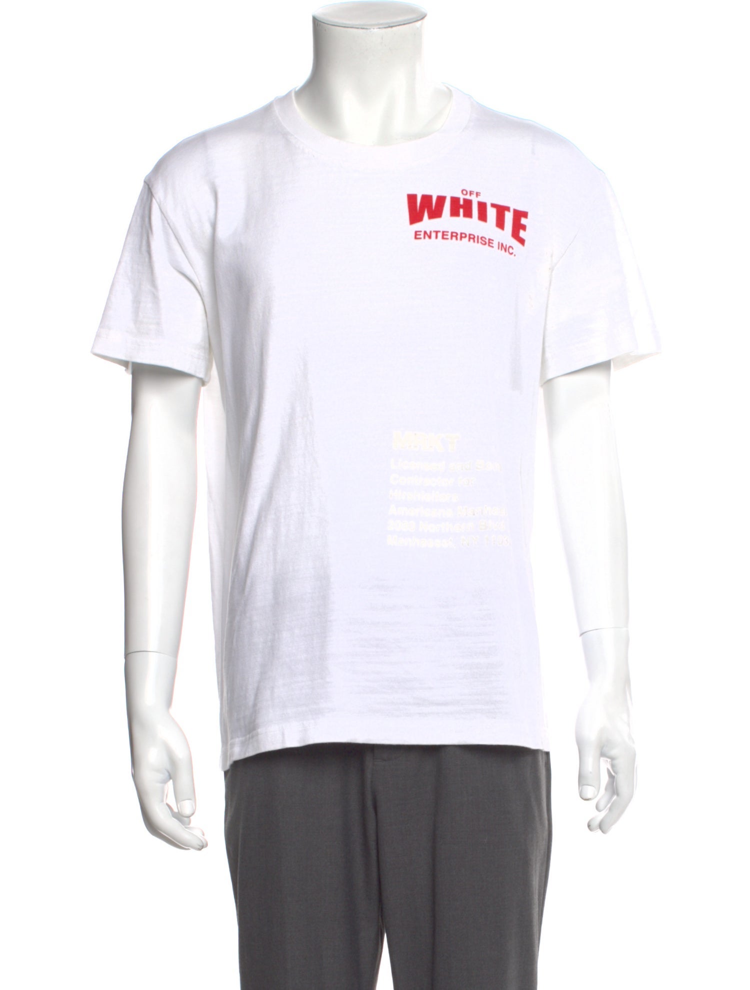 Off-White Enterprise Inc. Graphic Print Shirt
