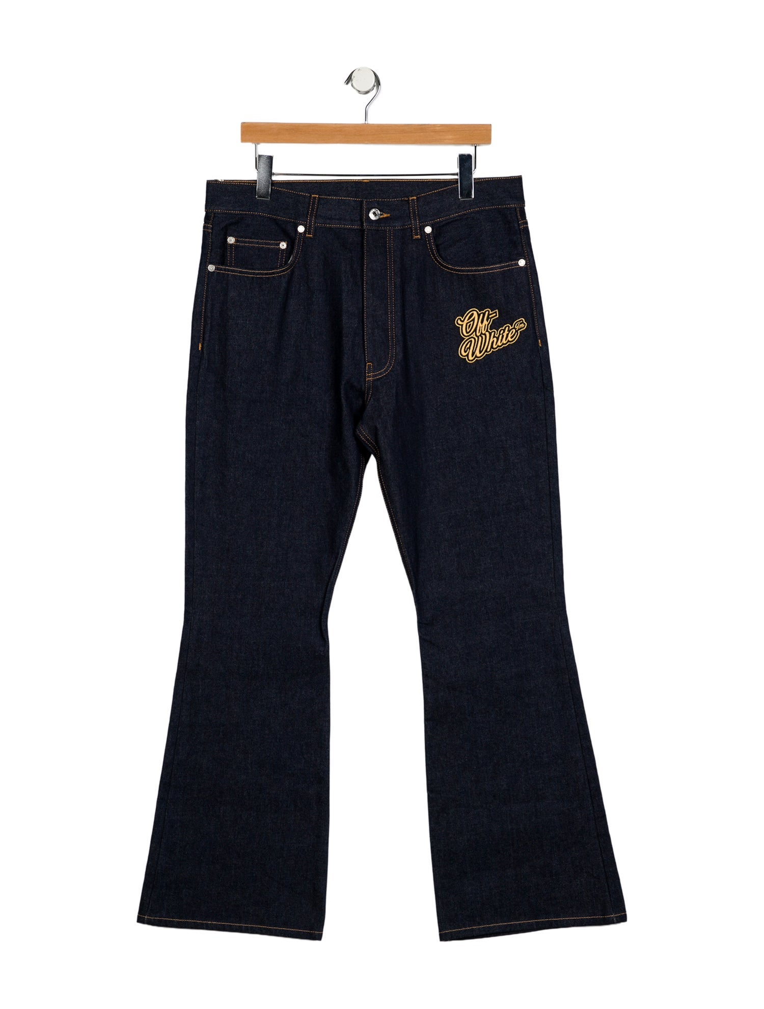 Off-White Bootcut Jeans w/ Tags