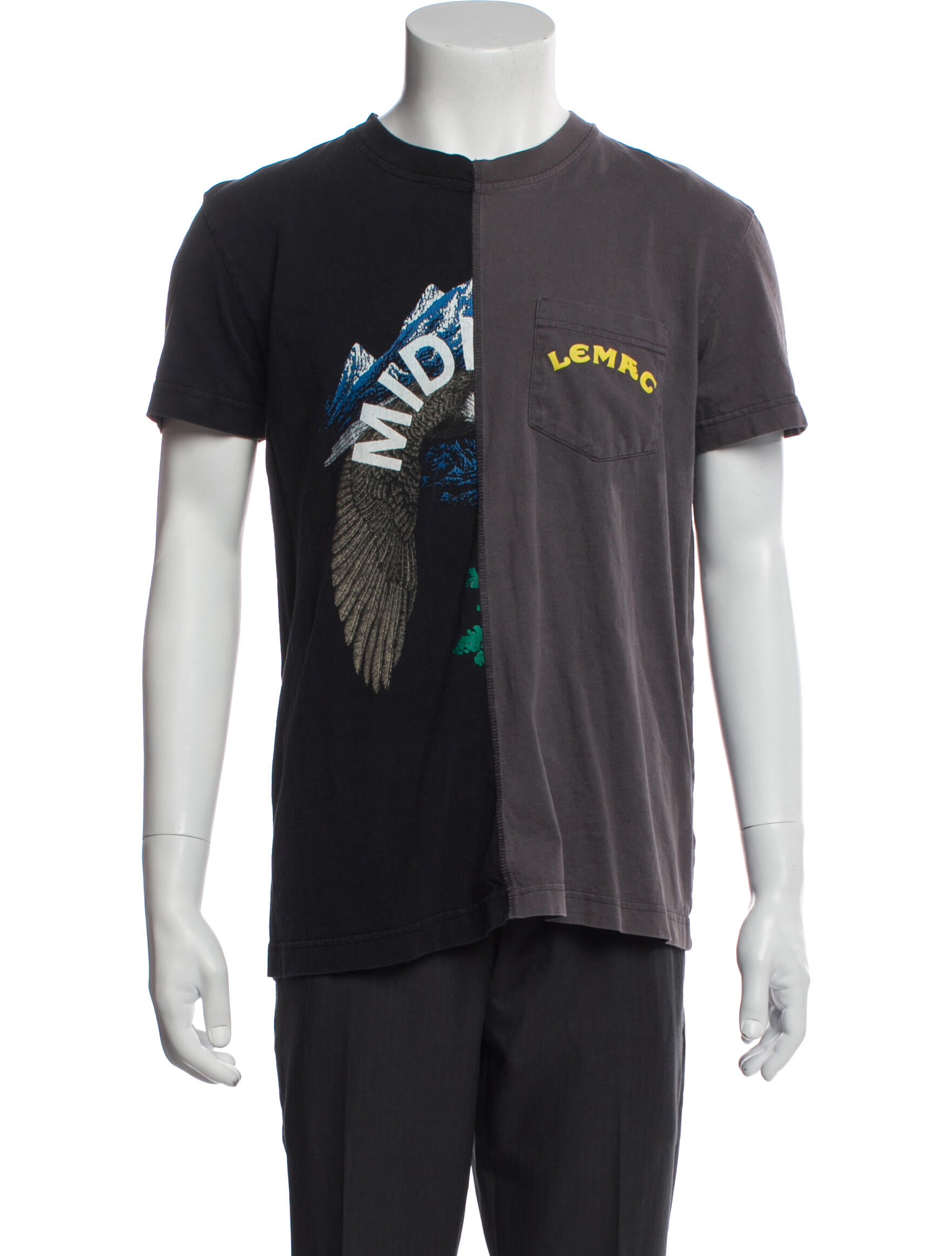 Off-White Graphic Print Crew Neck T-Shirt