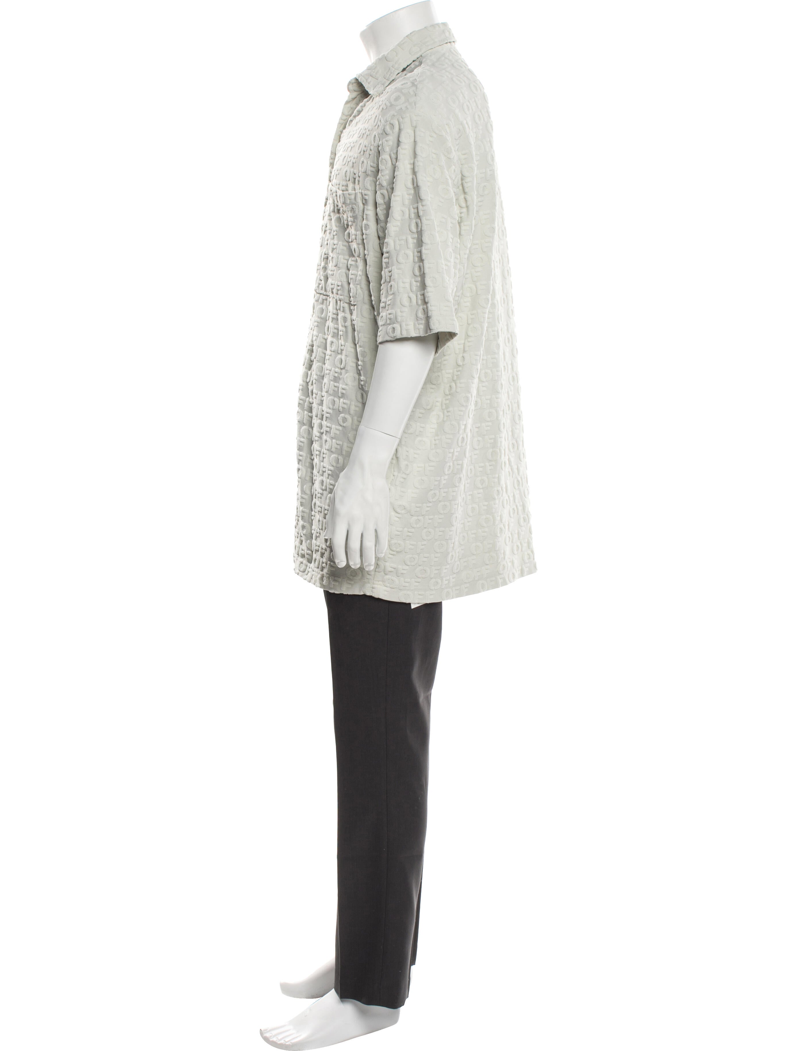 Off-White Short Sleeve Shirt