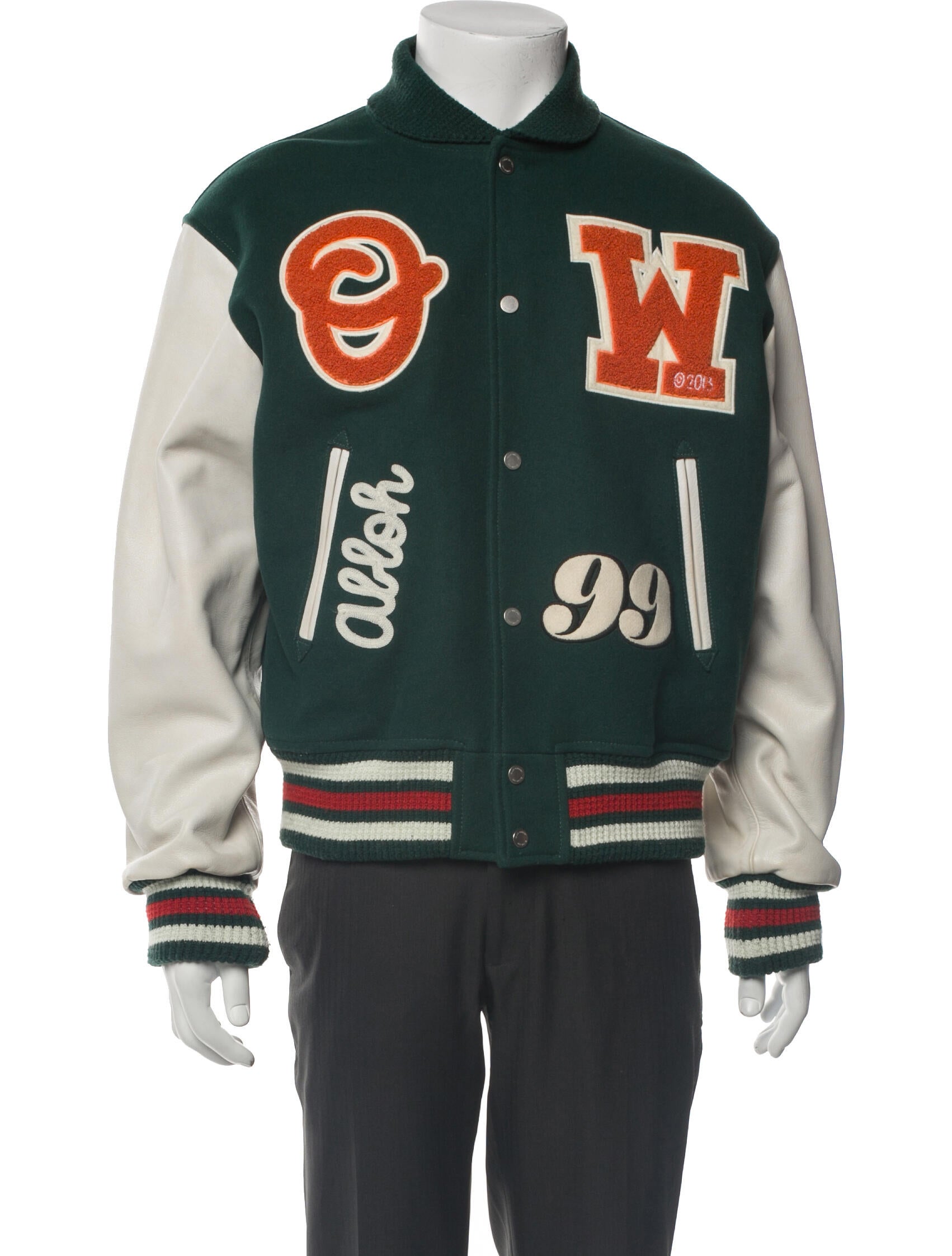 Off-White 2020 Varsity Jacket Varsity Jacket