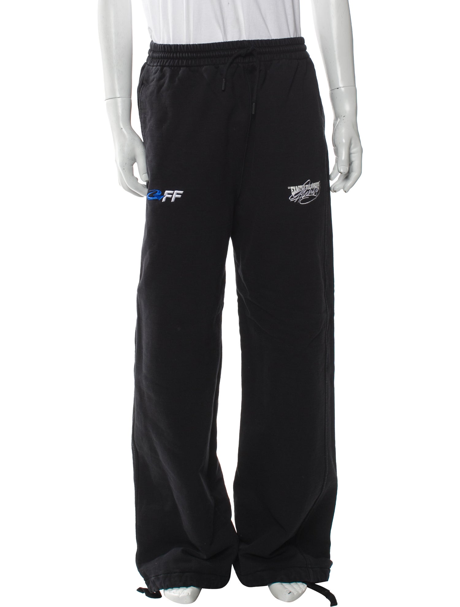 Off-White 2023 Graphic Print Lounge Bottoms