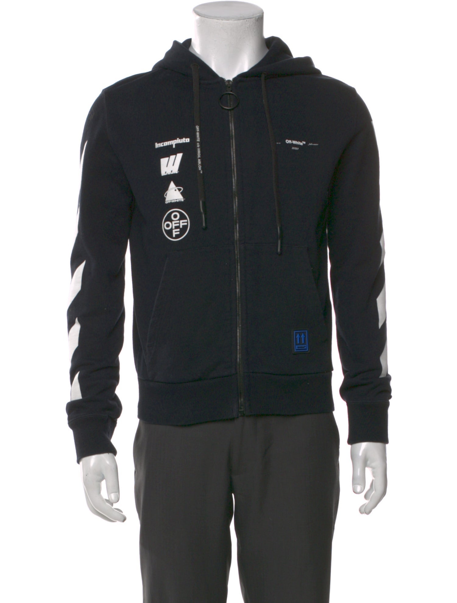 Off-White 2019 Graphic Print Hoodie