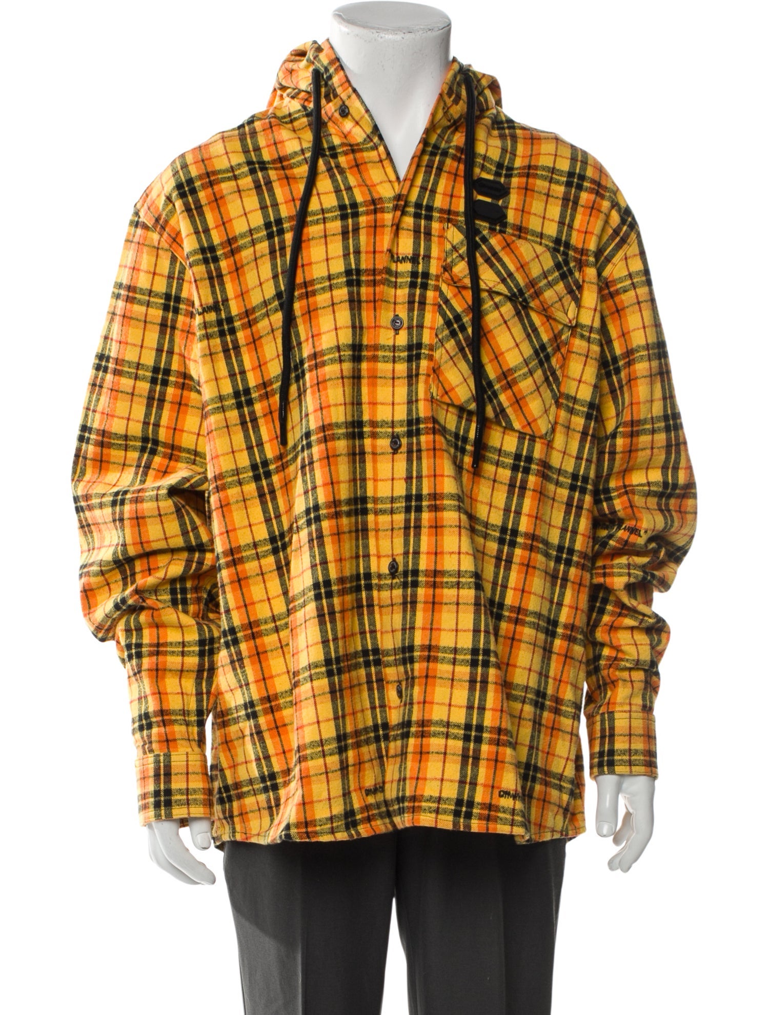 Off-White 2020 Signature Logo Hoodie