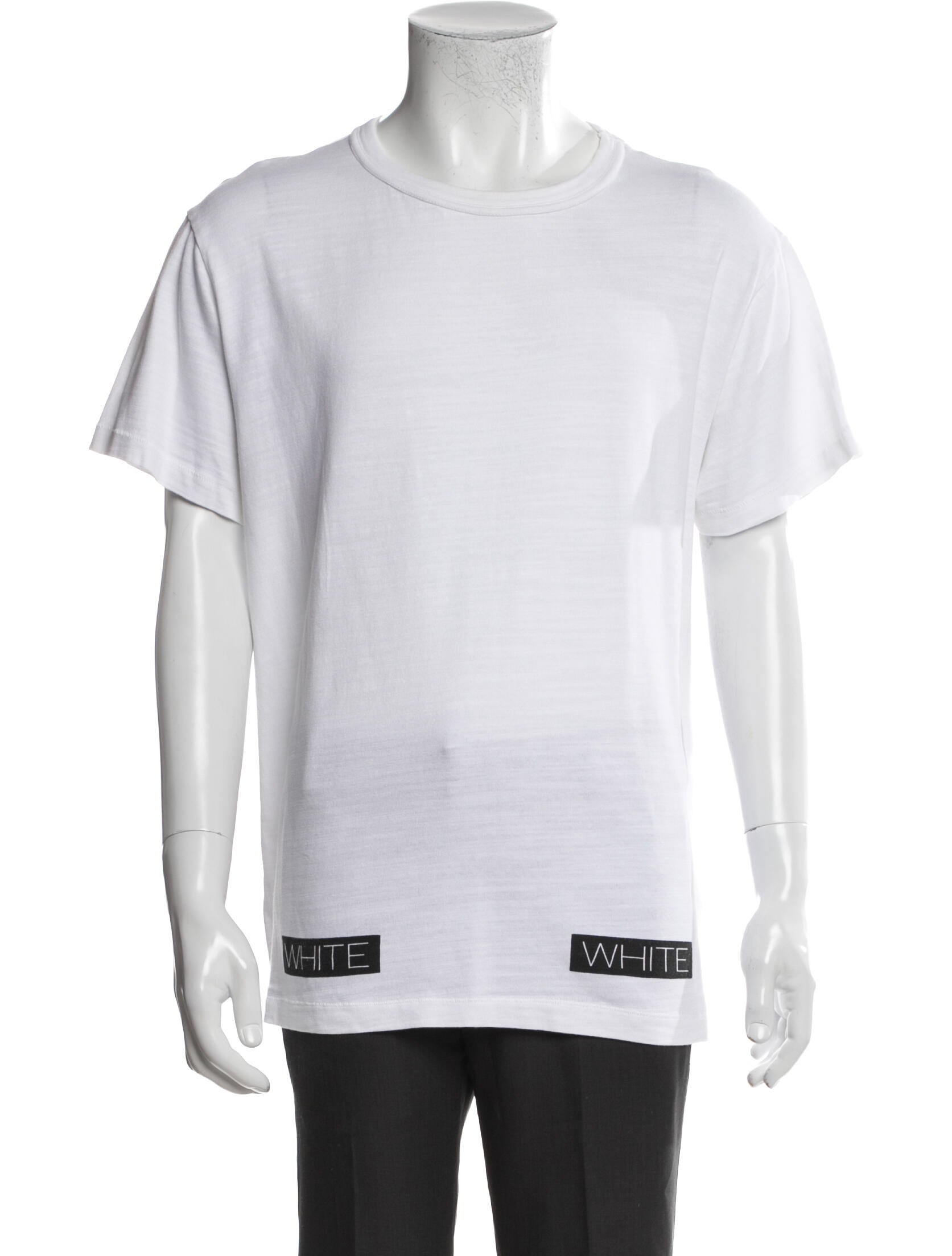 Off-White Diagonals Crew Neck T-Shirt