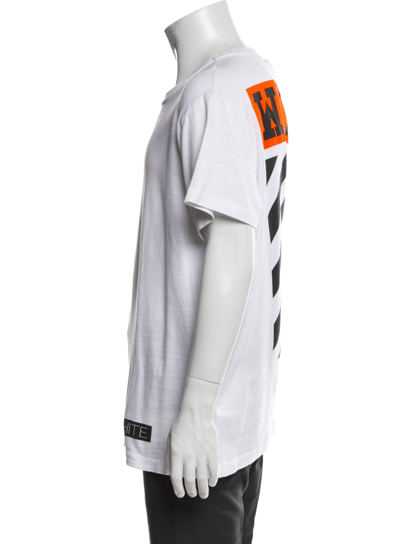 Off-White Diagonals Crew Neck T-Shirt