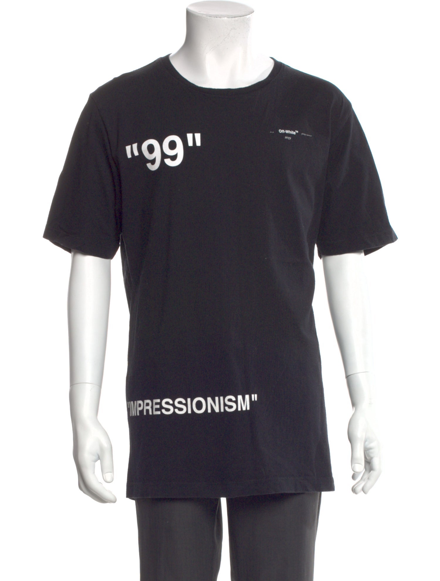 Off-White 2019 Ice Man T-Shirt