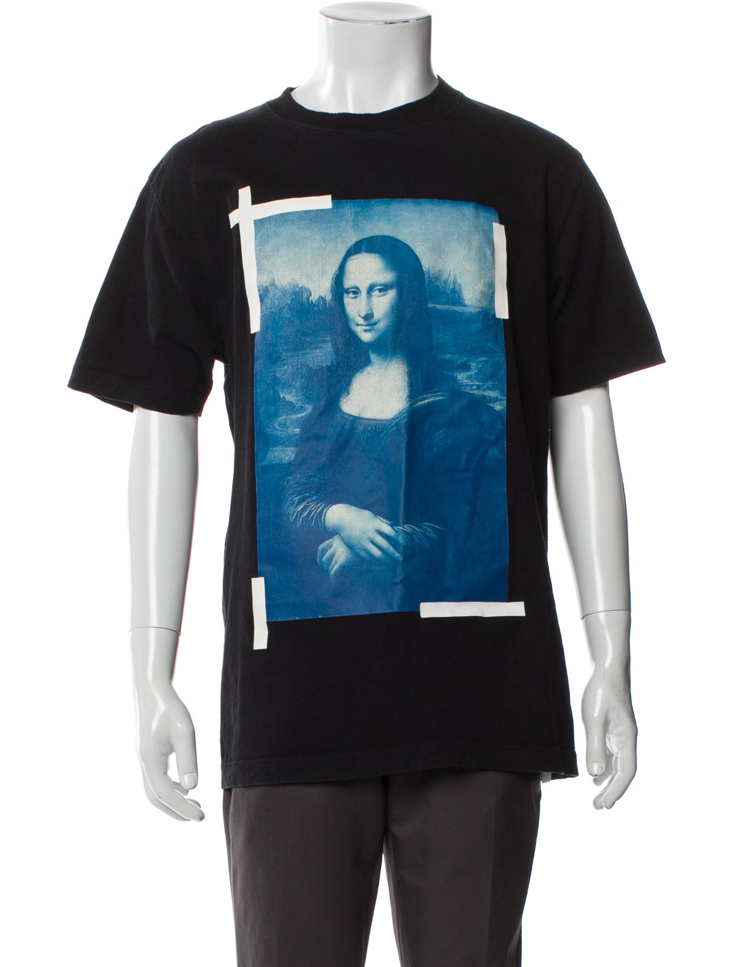 Off-White Mona Lisa Graphic Print