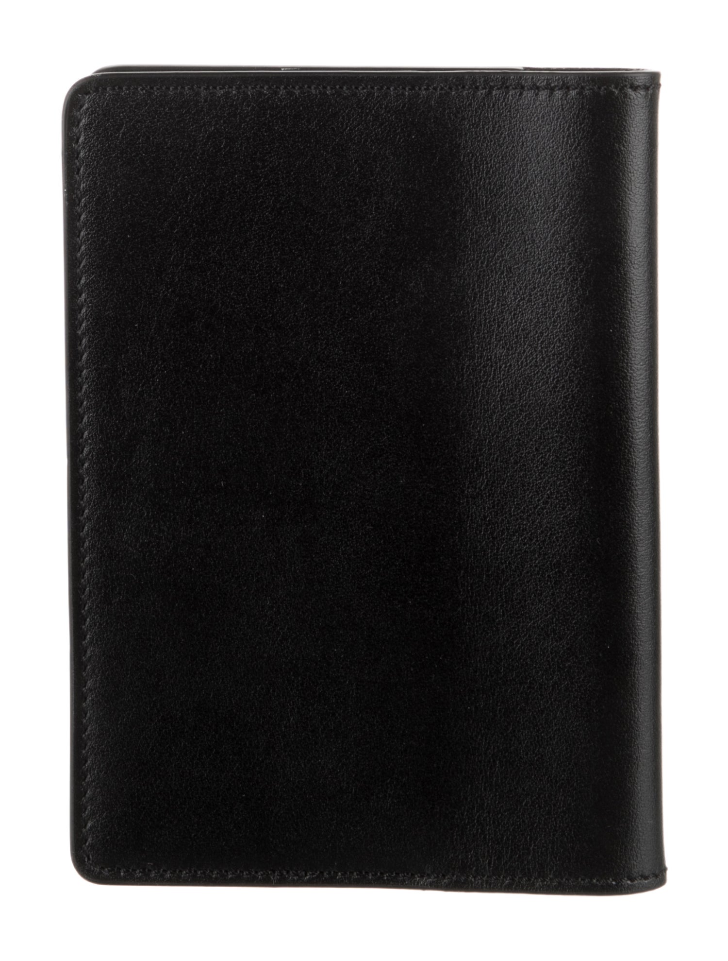 Off-White Leather Passport Holder