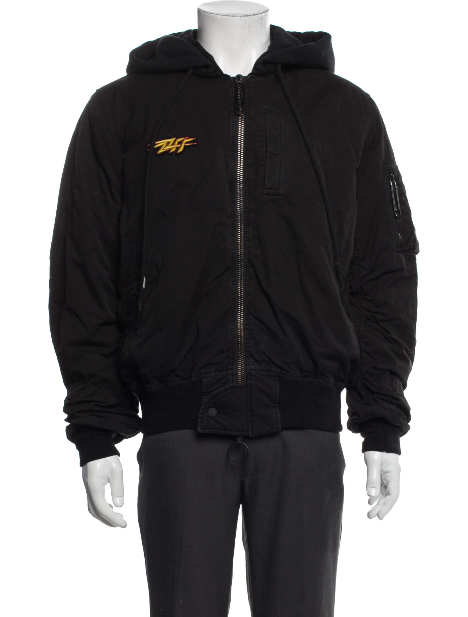 Off-White 2020 Signature Logo Jacket