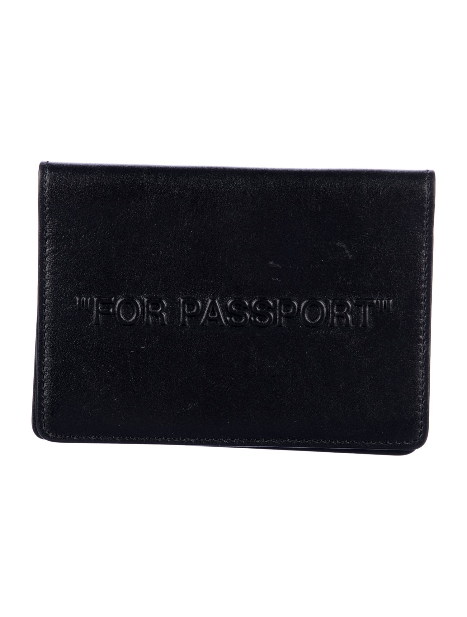 Off-White Passport Holder