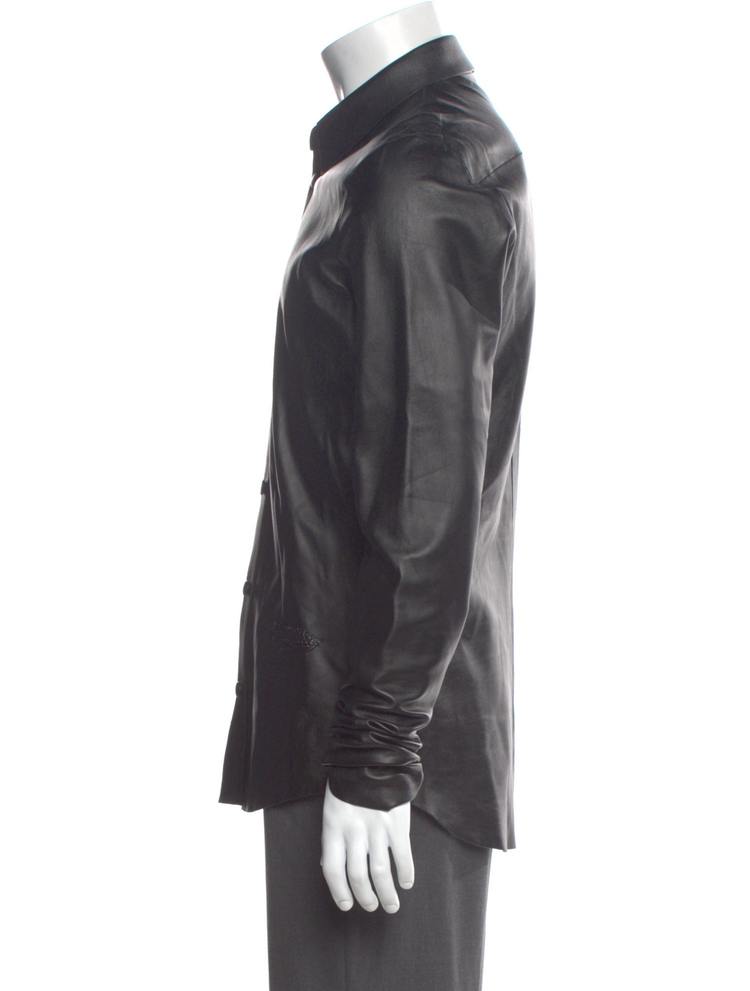 Off-White 2023 Leather Shirt