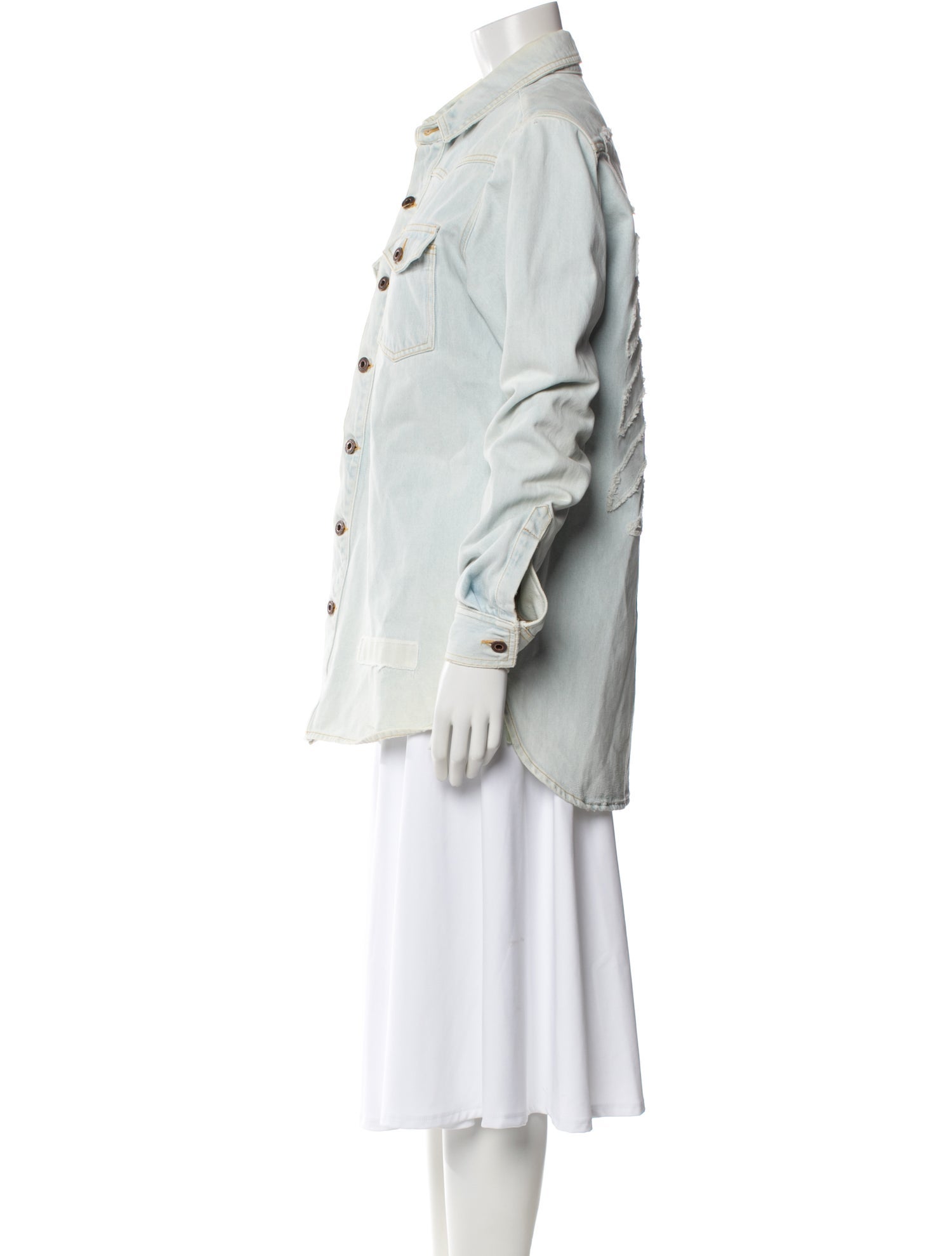 Off-White 2017 Diagonals Denim Jacket