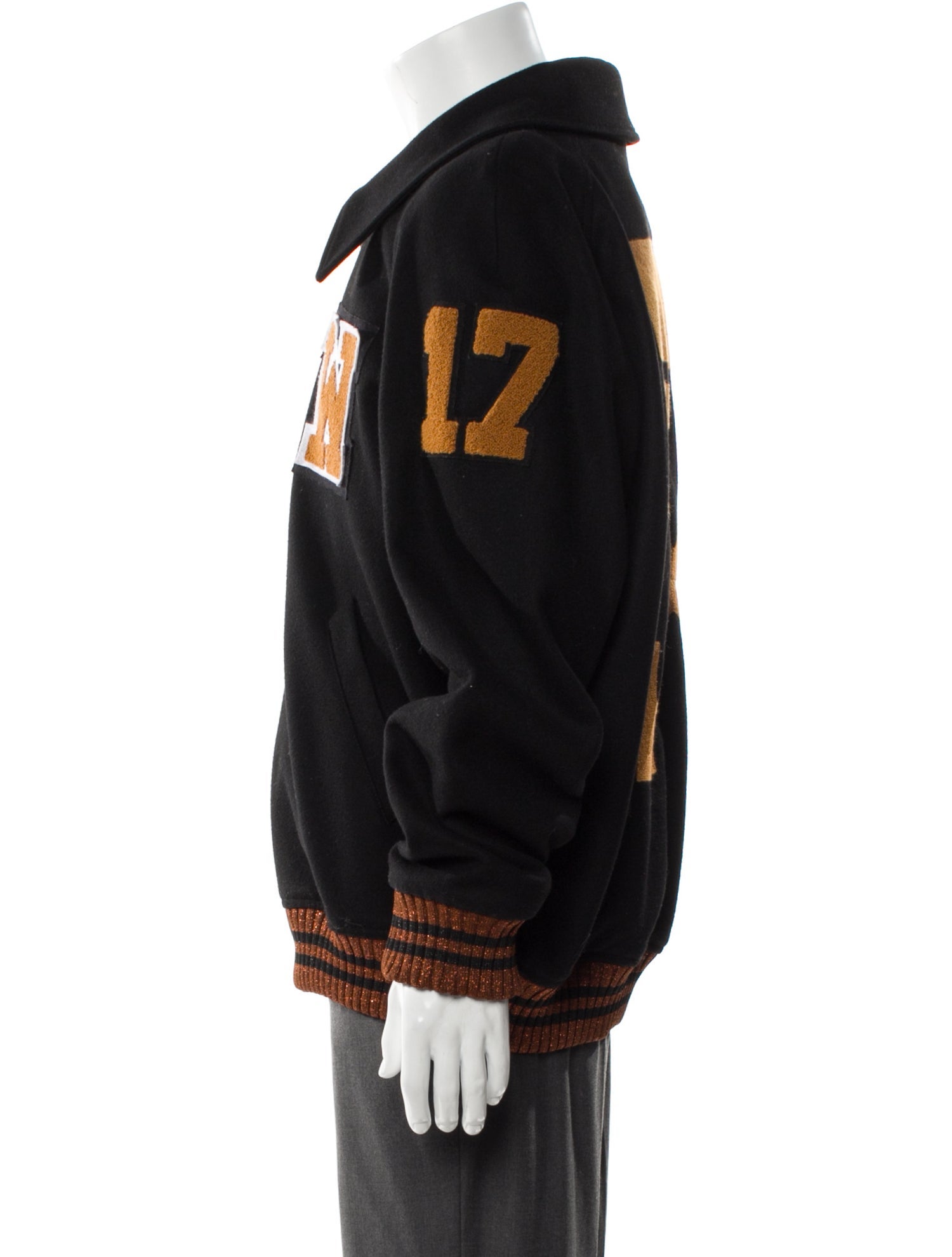 Off-White 2017 Mirror Mirror Varsity Jacket