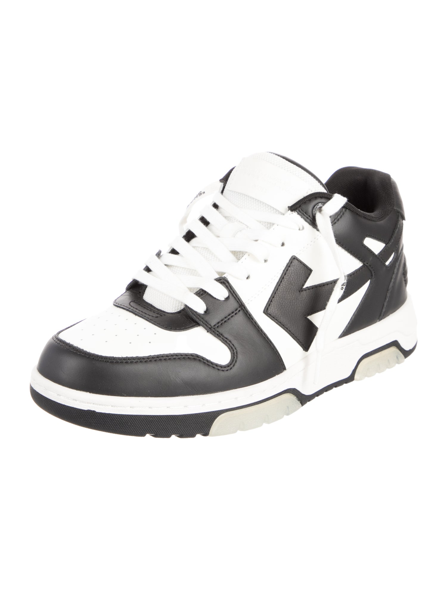 Off-White Out Of Office 'Black White' Athletic Sneakers