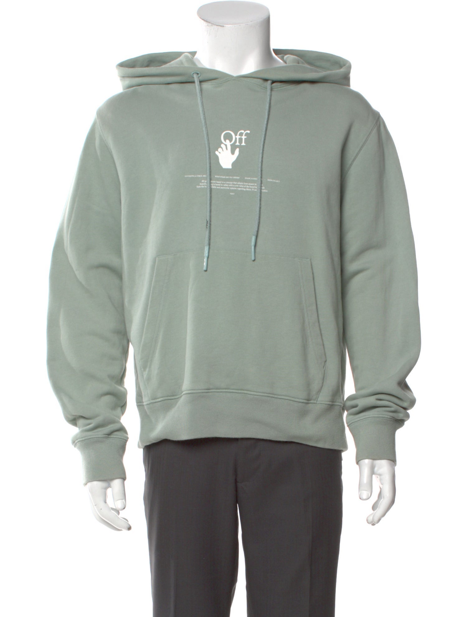 Off-White 2021 Graphic Print Hoodie