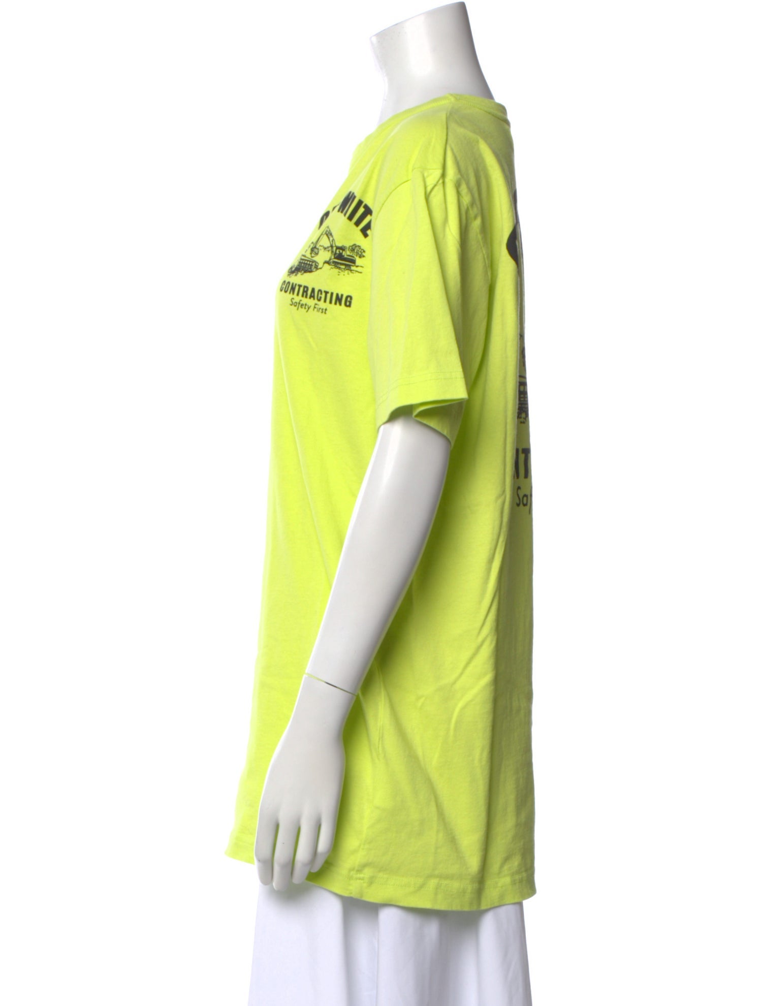 Off-White Contracting Graphic Print T-Shirt