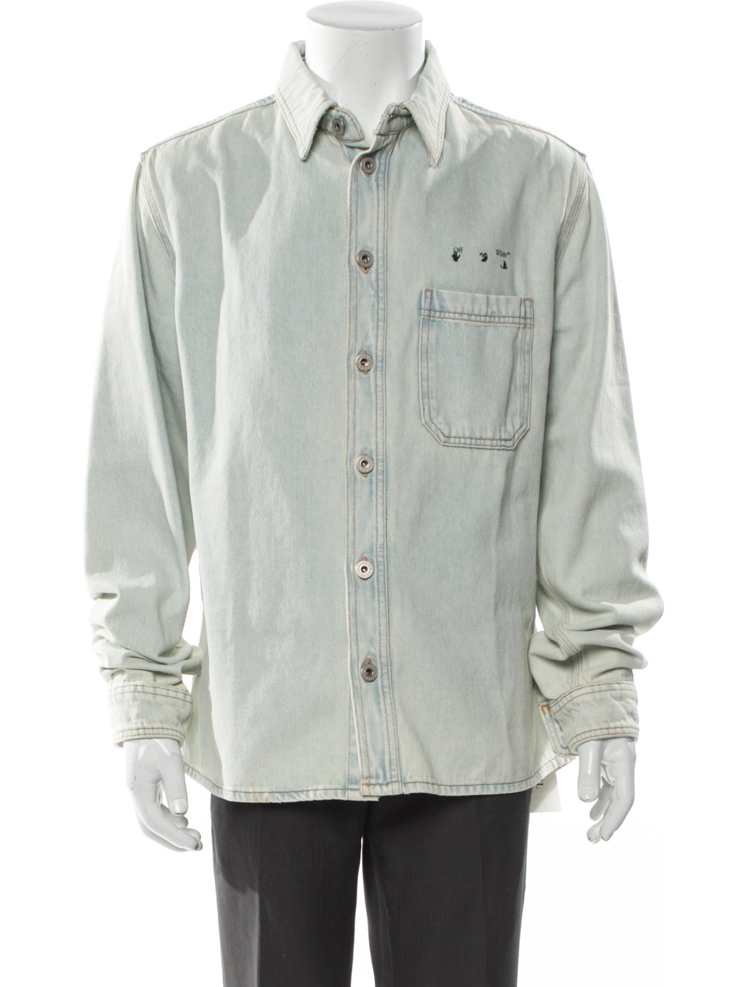 Off-White 2021 Arrows Denim Jacket