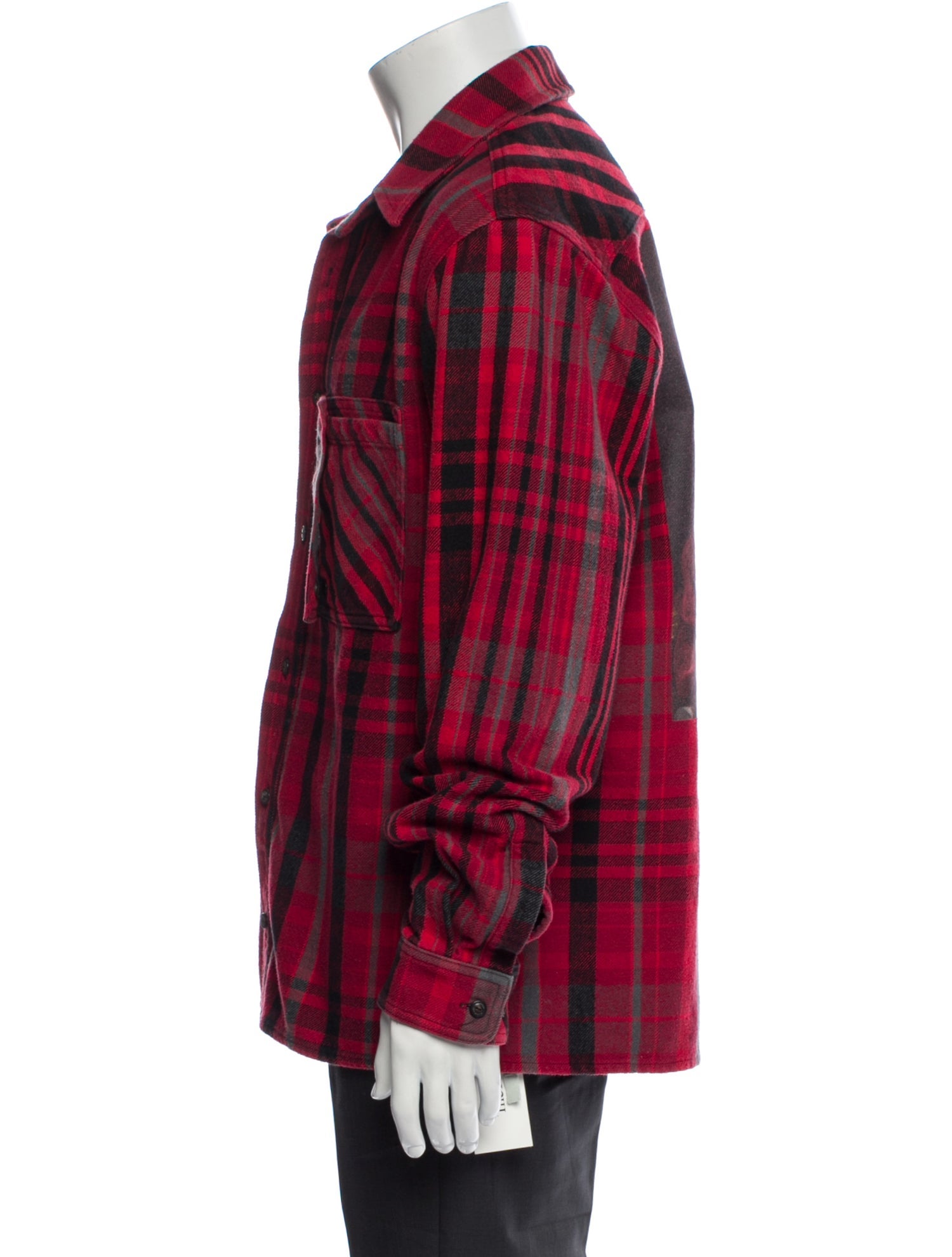 Off-White 2019 Plaid Print Shirt