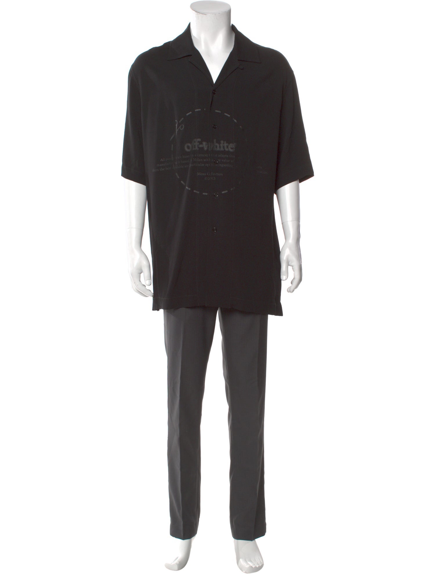 Off-White 2021 Graphic Print Shirt