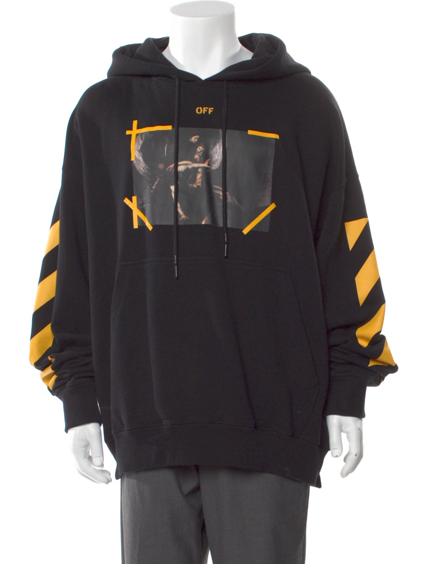 Off-White Caravaggio Graphic Print Hoodie