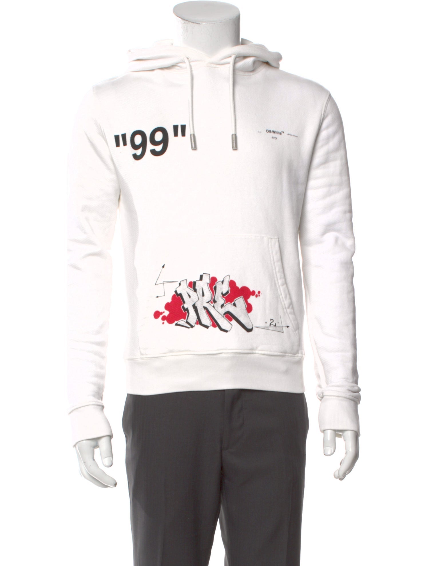 Off-White 2019 Graphic Print Hoodie