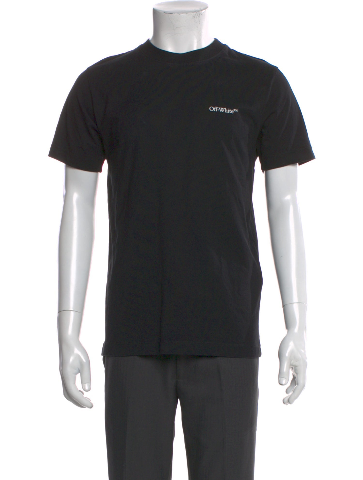 Off-White Signature Logo Graphic Print T-Shirt