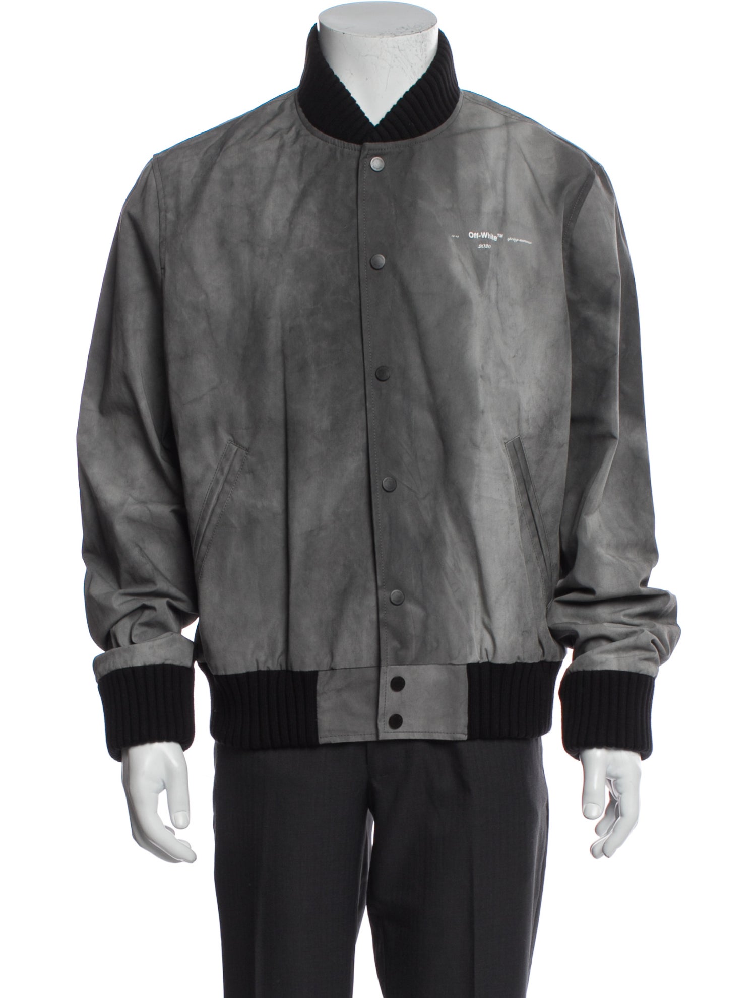 Off-White 2020 Logo Bomber Jacket w/ Tags