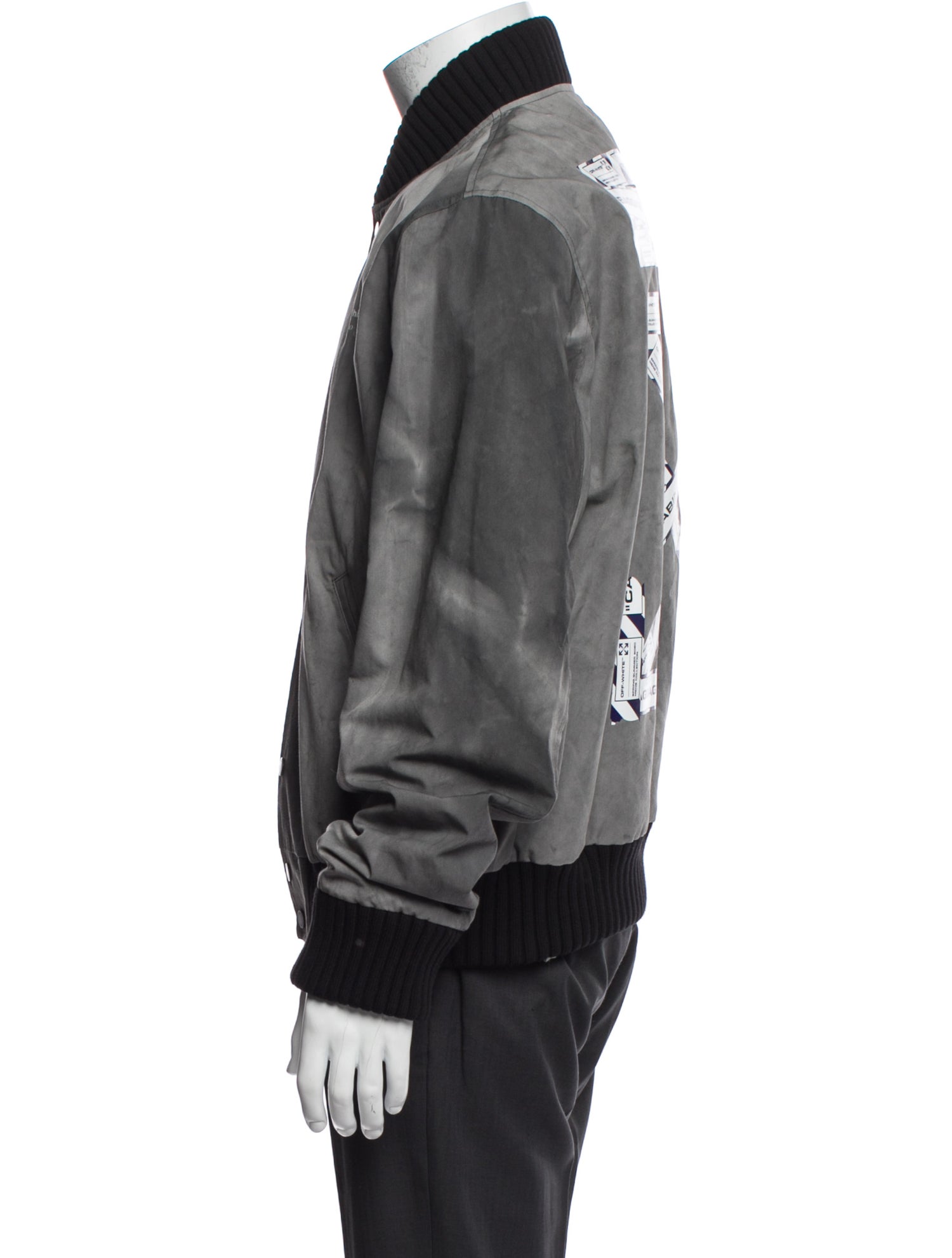 Off-White 2020 Logo Bomber Jacket w/ Tags