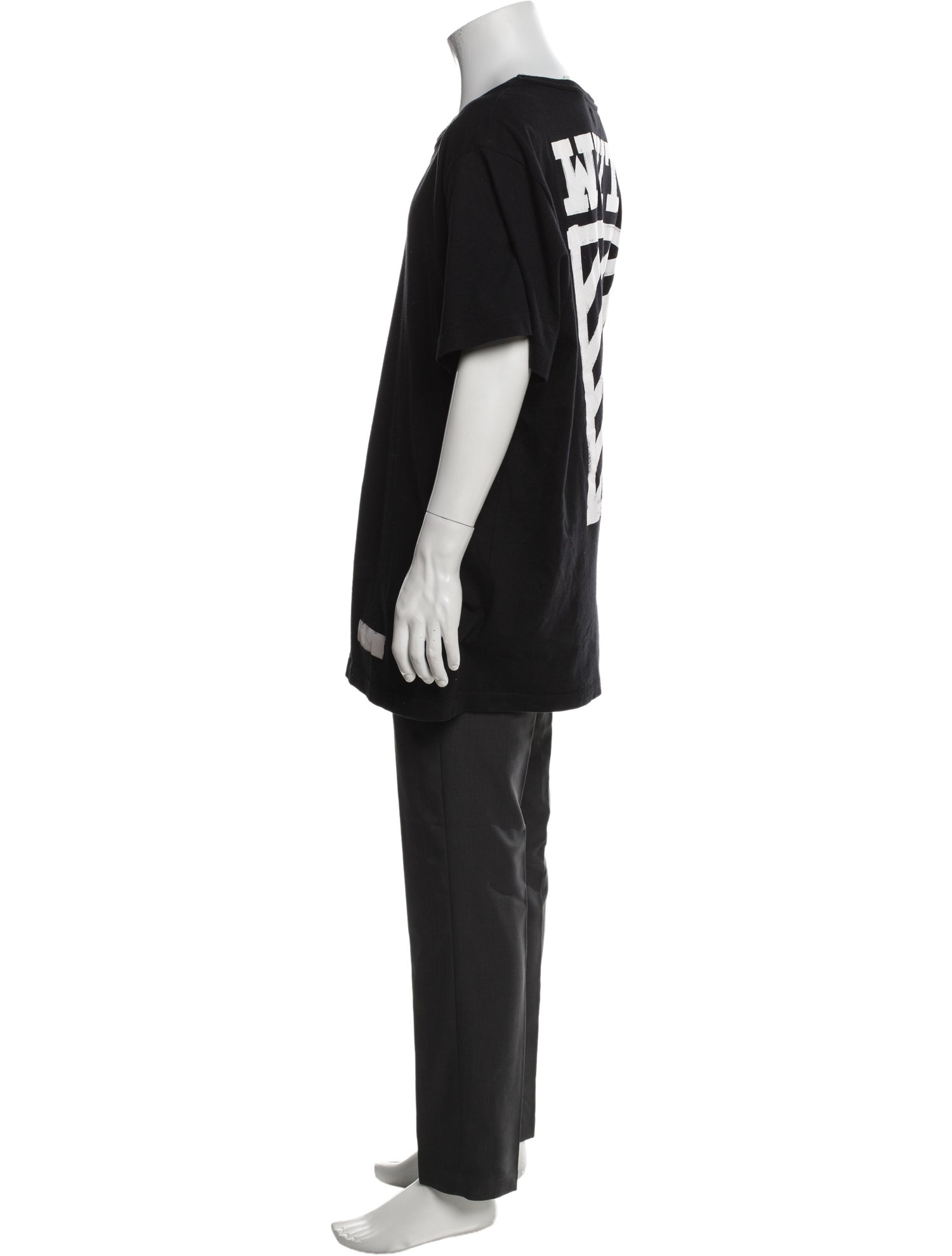 Off-White Crew Neck Short Sleeve T-Shirt
